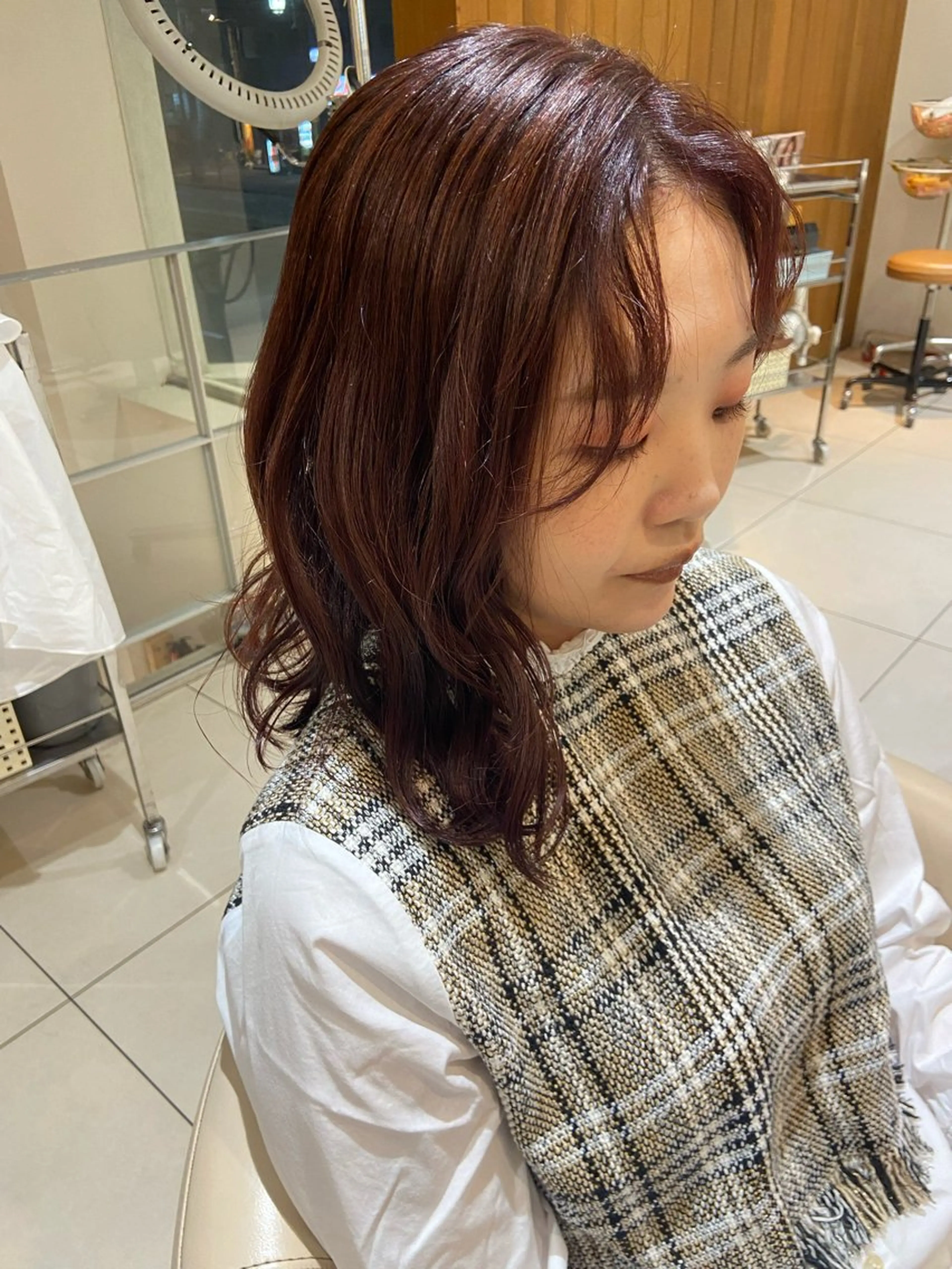 セミロング _white所属・_WHITE Renのヘアスタイル