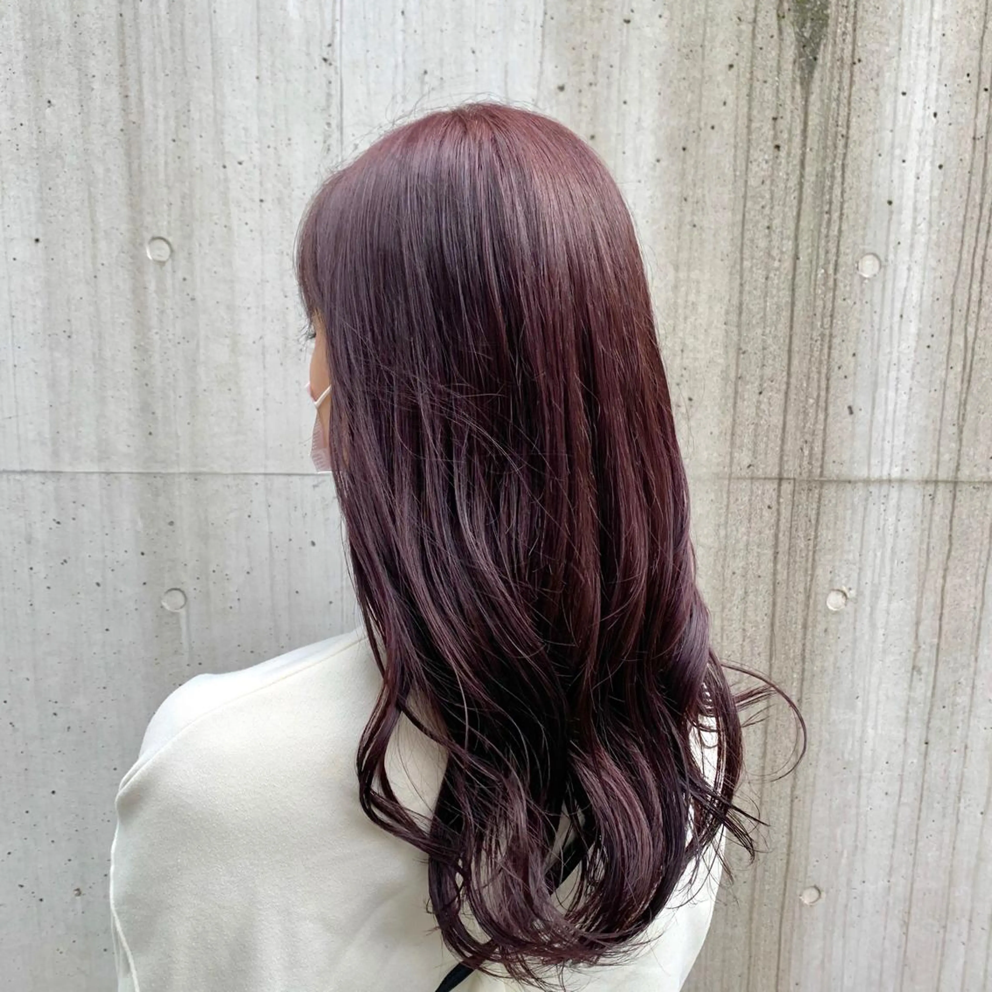 ロング カラー バイオレットカラー ☀️海外レイヤー 🇺🇸/ヒナコのヘアスタイル