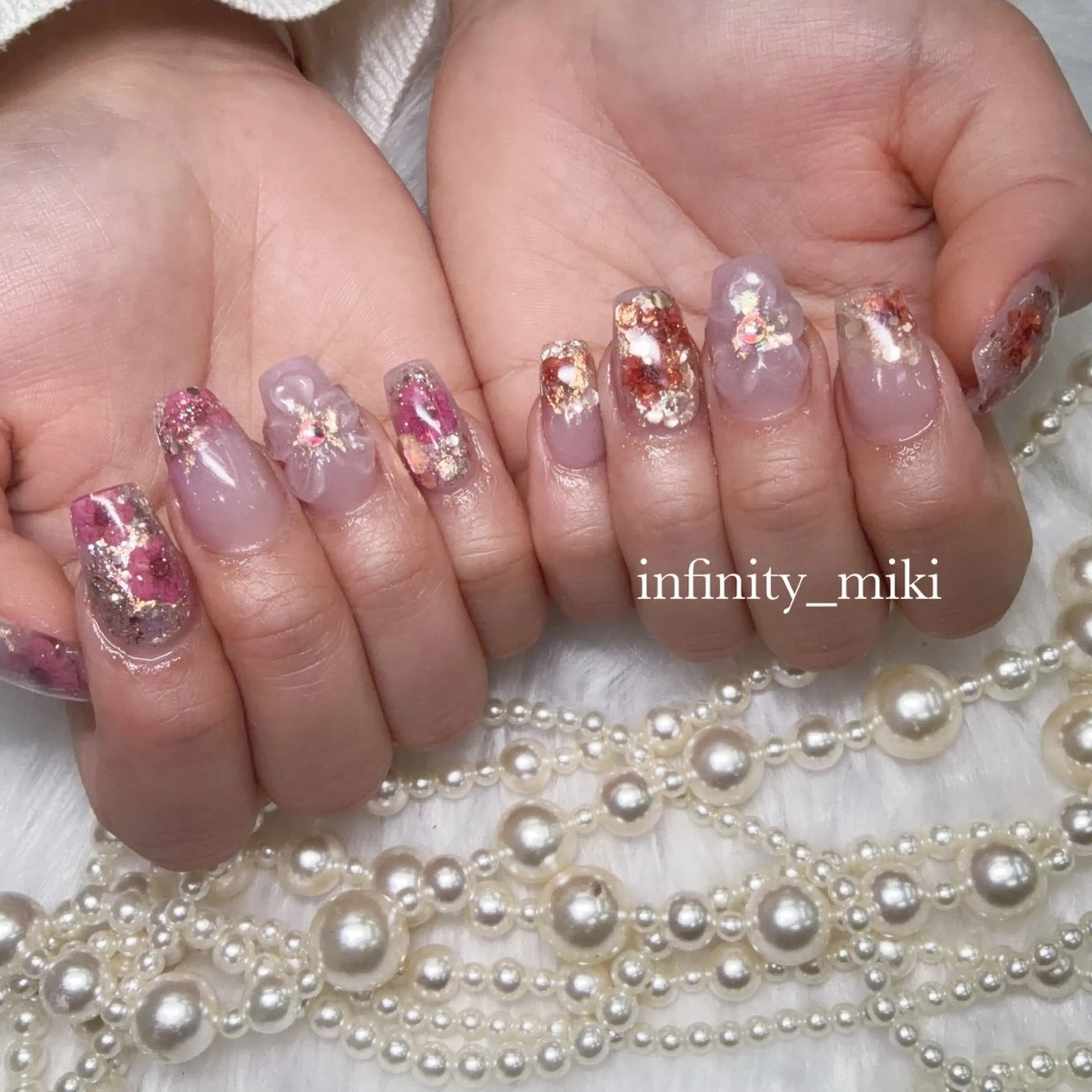 ネイル Infinity _mikiのネイルデザイン