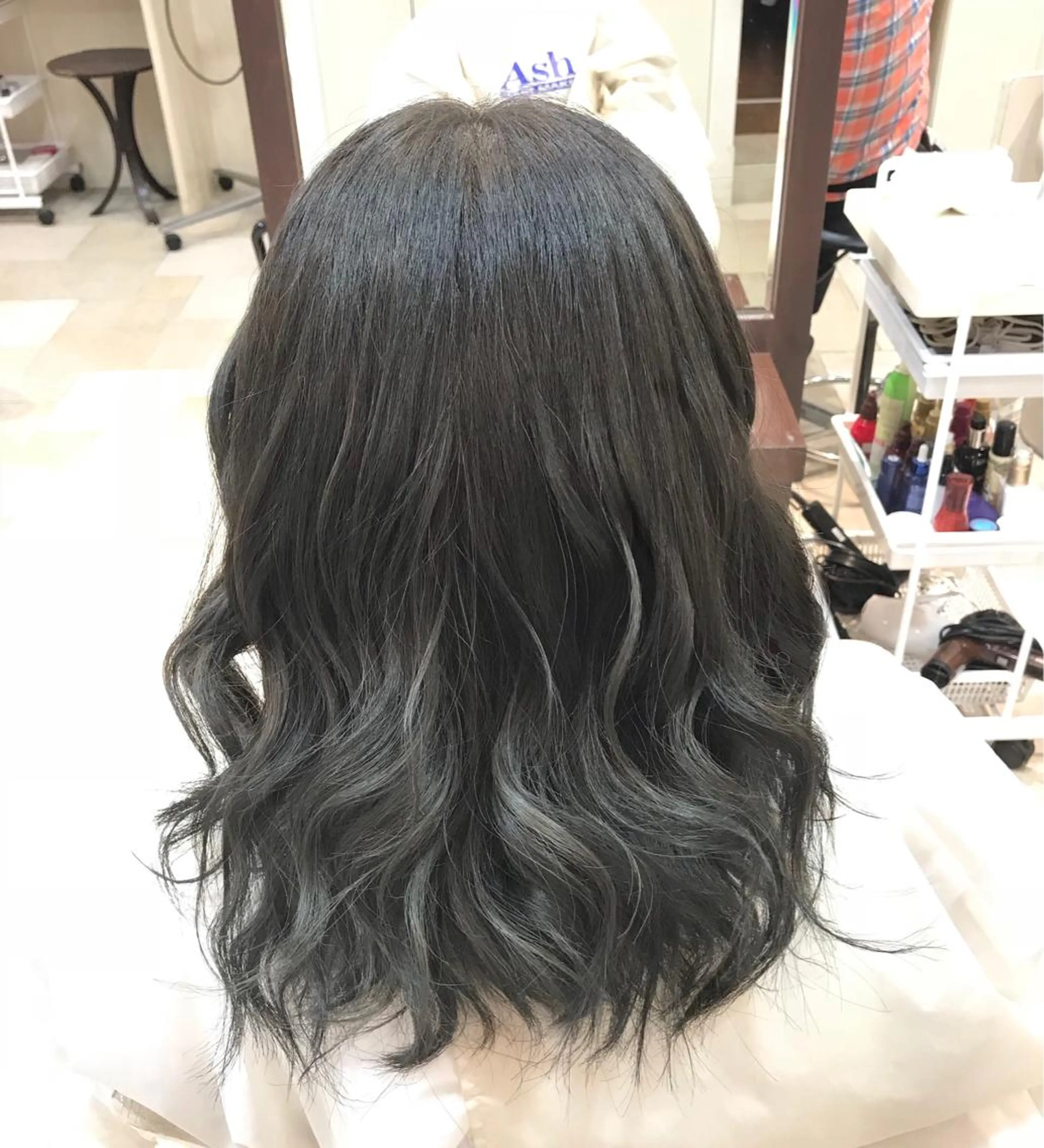 カラー 透明感カラー ハイライトカラー イルミナカラー 髪質改善/白髪ぼかし /ブリーチ/ヨナミネのヘアスタイル