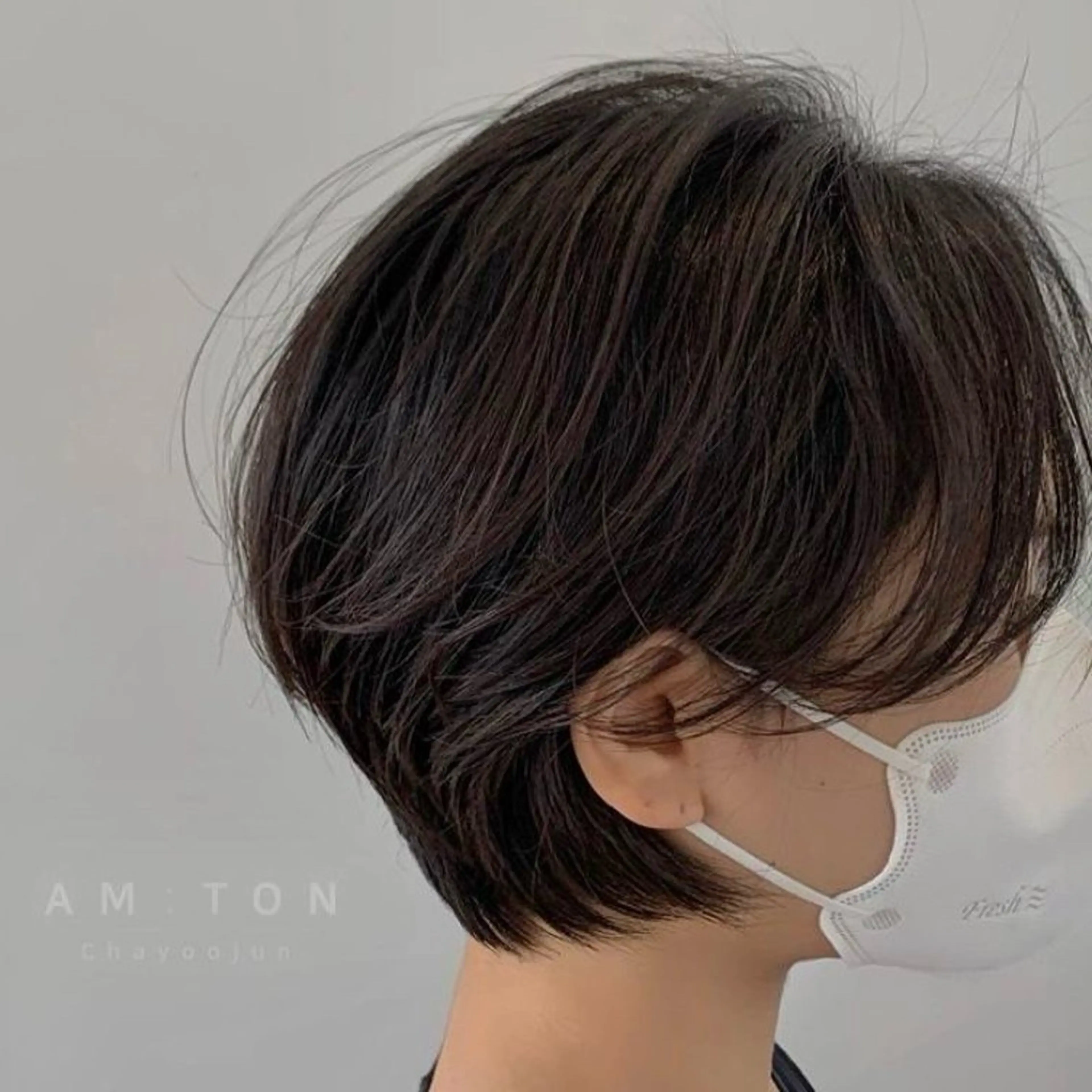 ショート カラー カット ヘアカラー トリートメント 表参道🌿赤み消し カラー/チナツのヘアスタイル