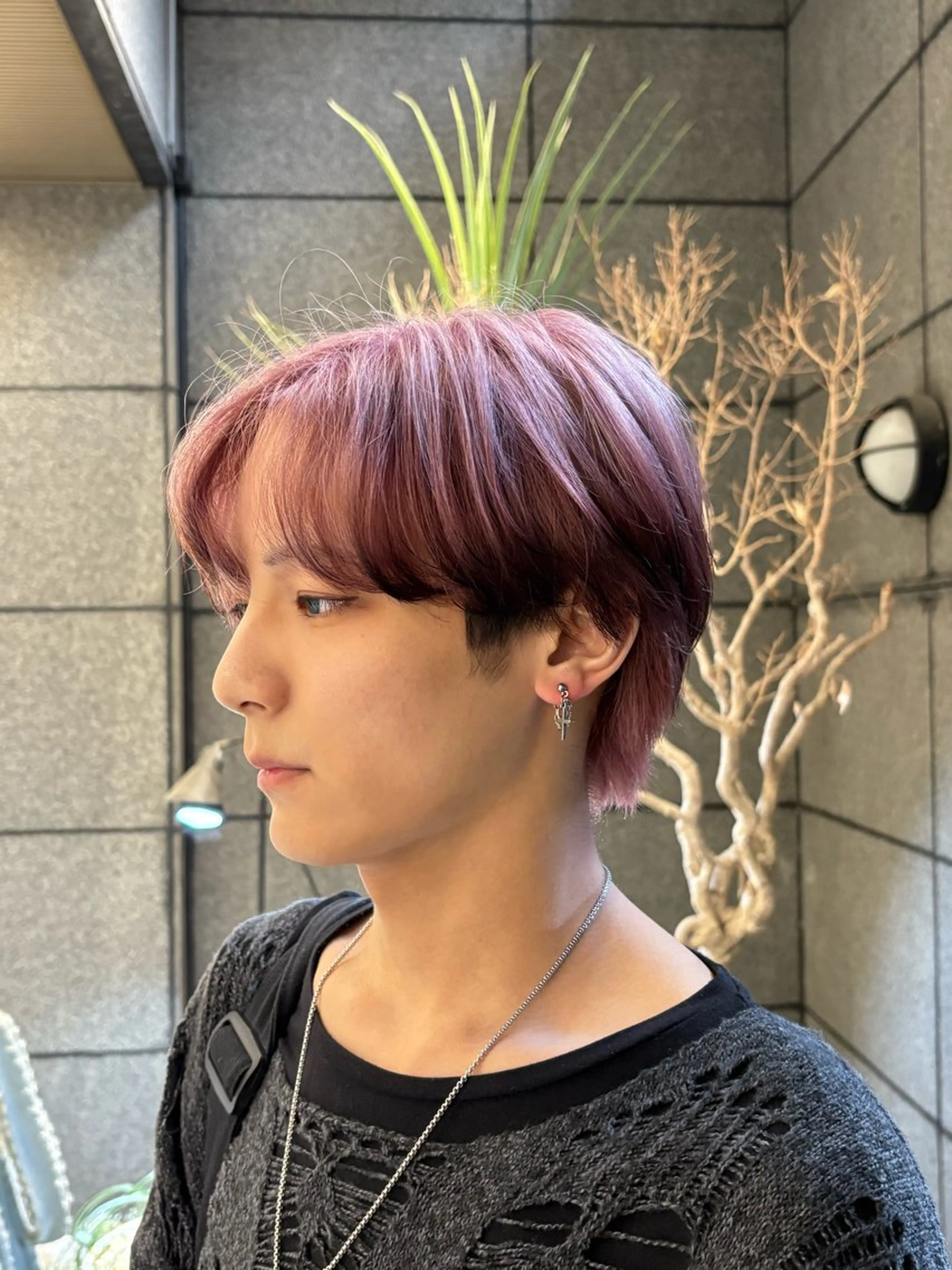 ショート カラー ブリーチ ケアブリーチ ダブルカラー グラデーションカラー ハイライトカラー 似合わせカラー/ RENのヘアスタイル