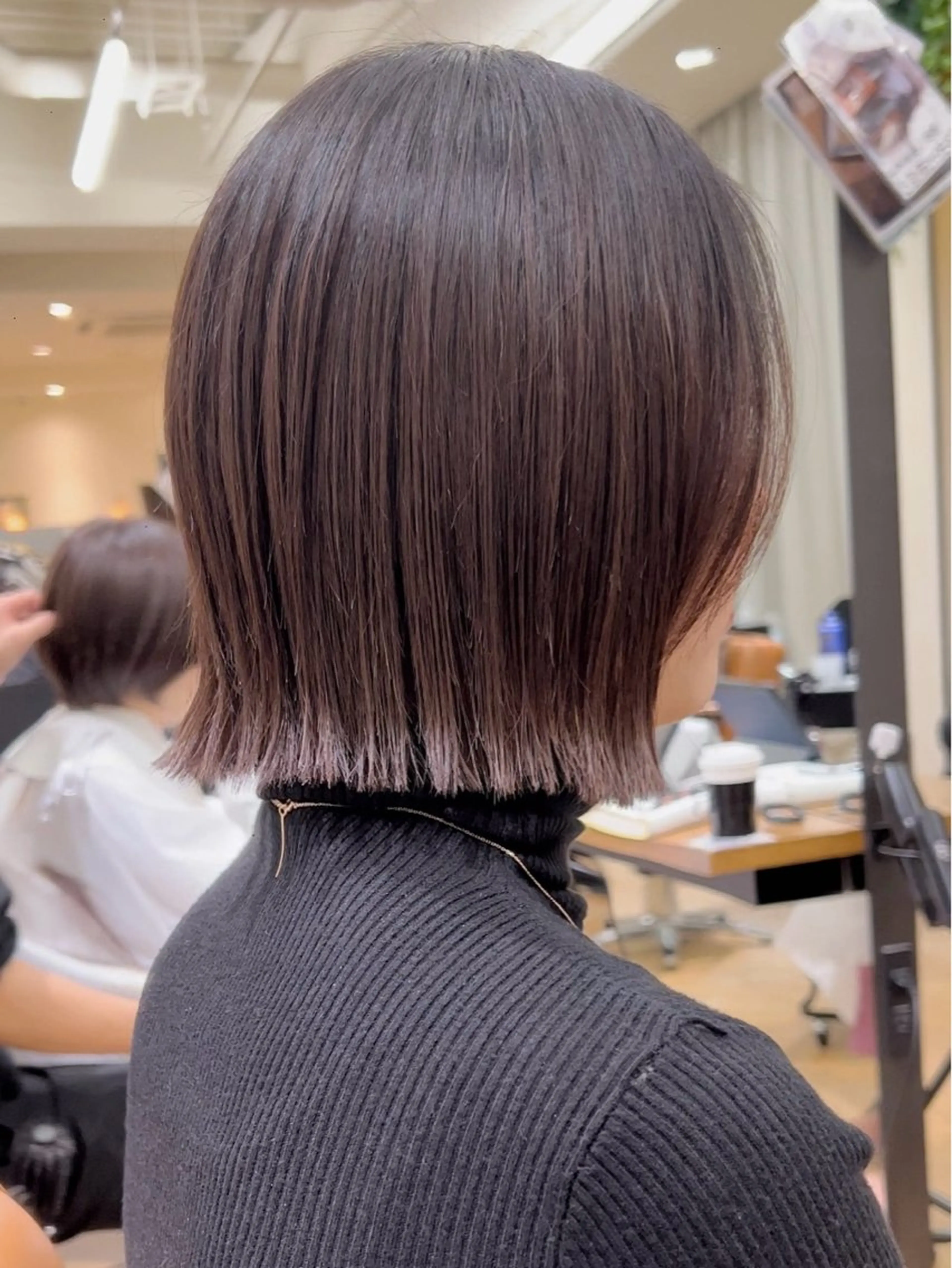 ショート fitするカット♡ 暖色/ふうか◠‿◠のヘアスタイル