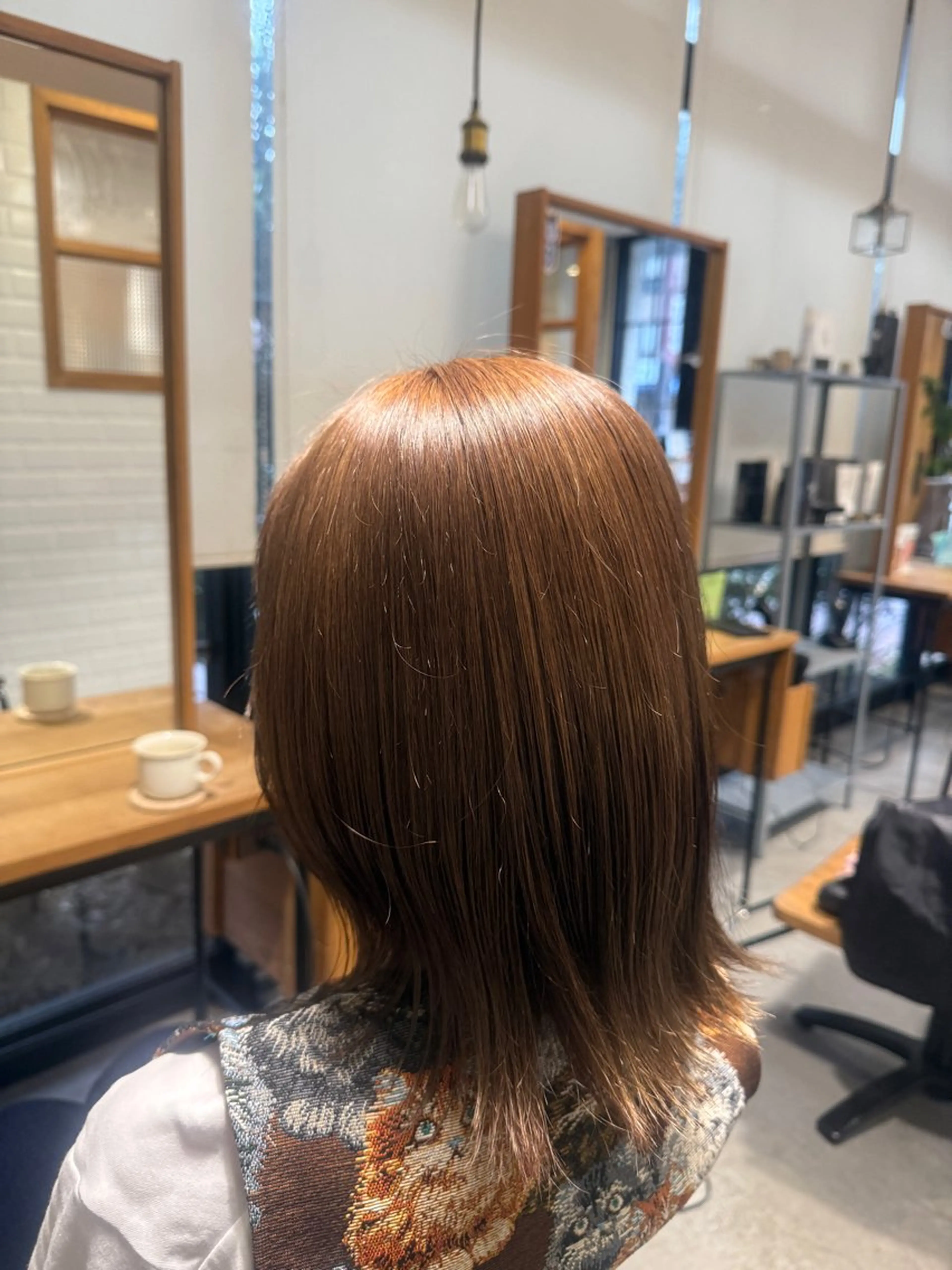 カラー さくら ⭐️ダブルカラーのヘアスタイル