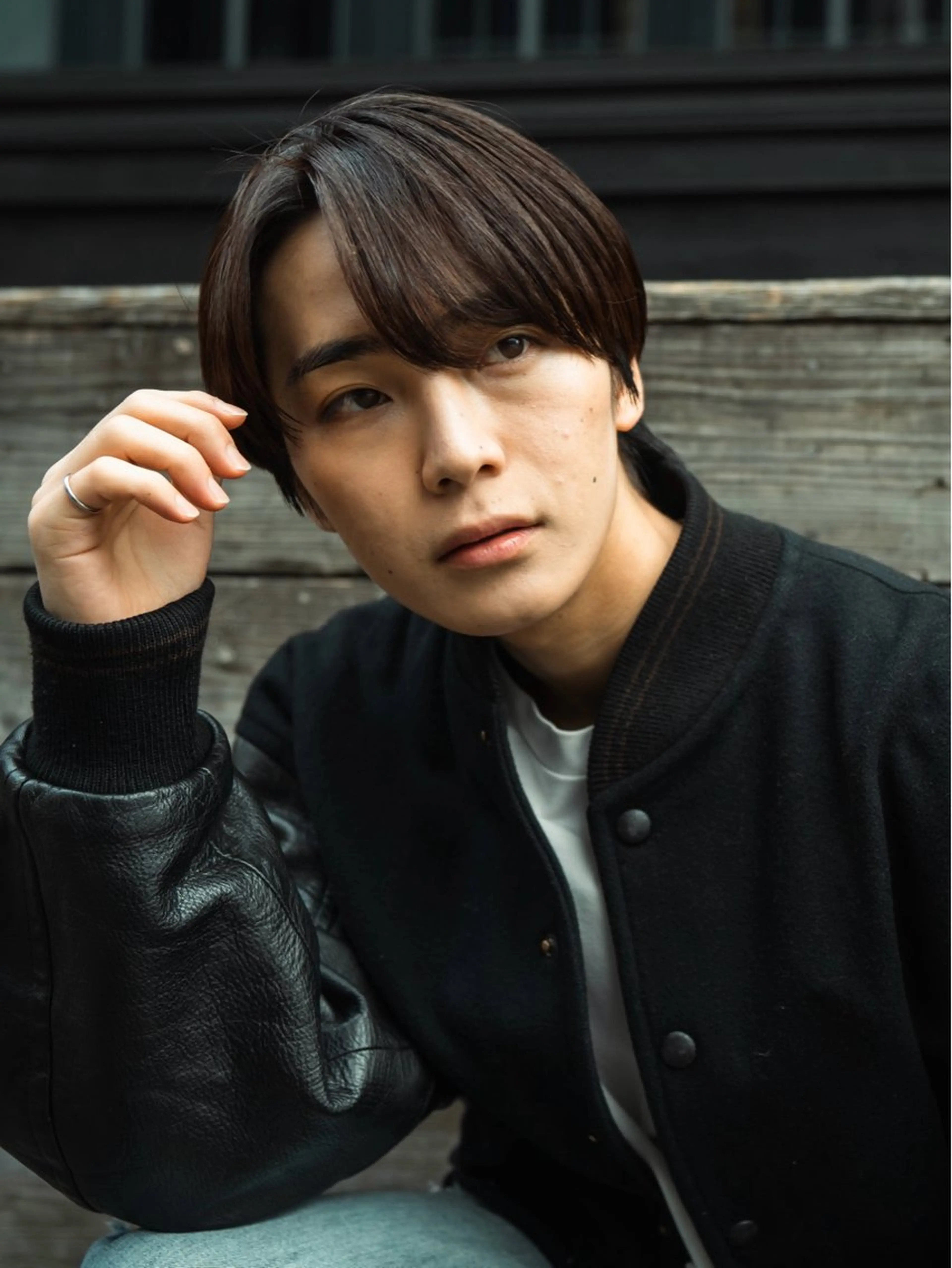 【再来クーポン】ニュアンスパーマ(ケアパーマ)🌀+メンズカット+シャンプー+トリートメント🌱の写真