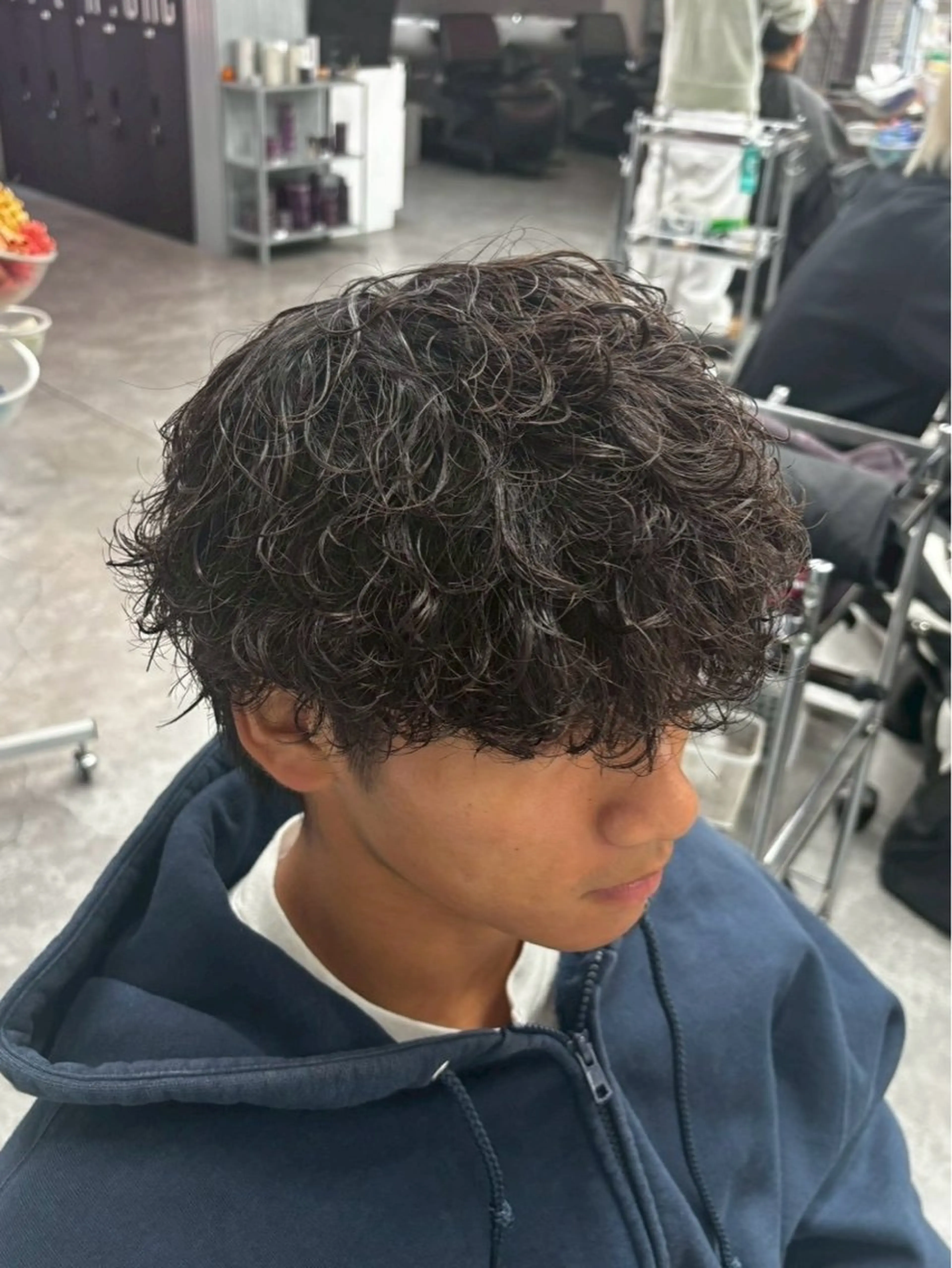 パーマ メンズ メンズ特化美容師 🌙RINAのヘアスタイル