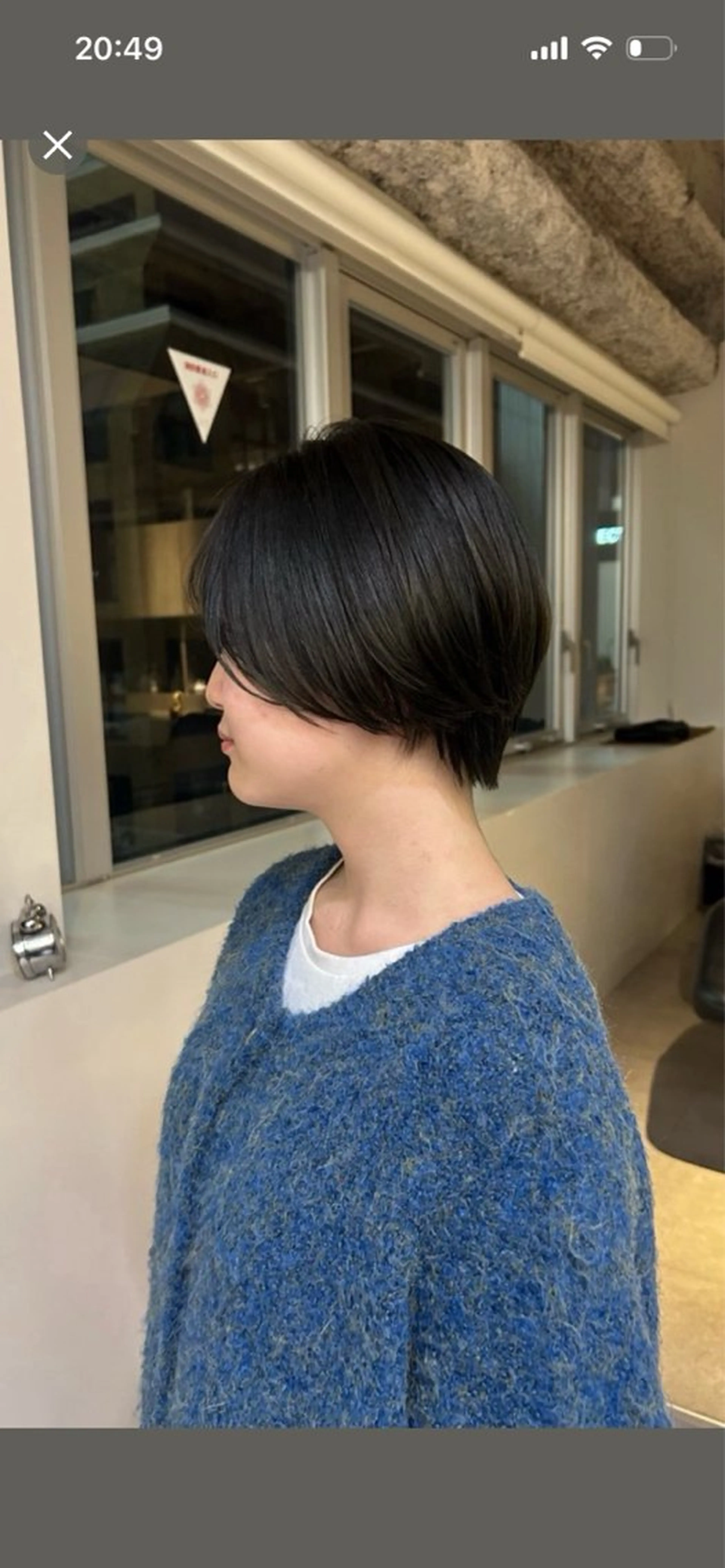 ショート くびれヘア ショートヘア 小顔カット カット MASHU chayamachi店所属・梅田美容室/美髪 /sayaのヘアスタイル