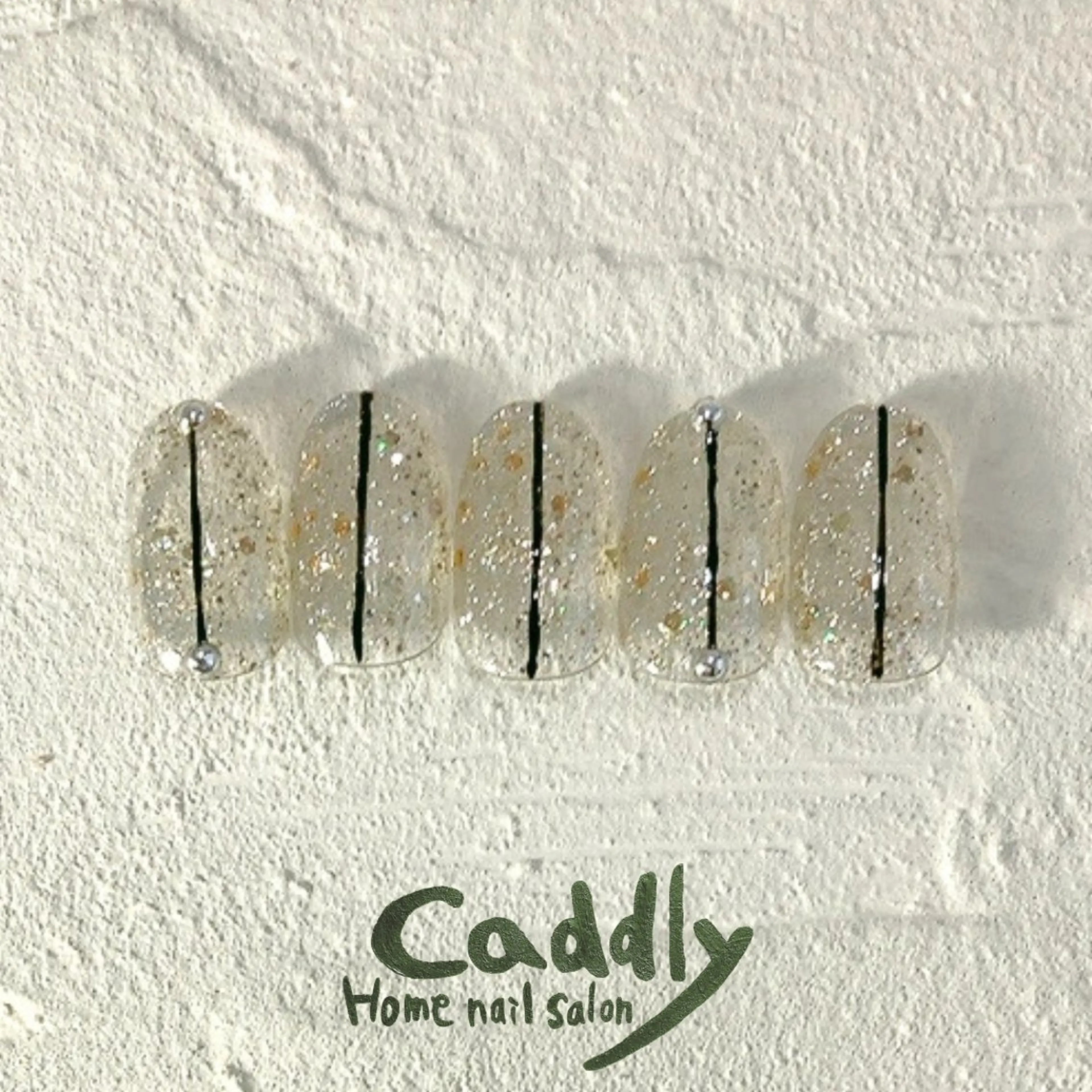 ネイル アートネイル シンプルネイル caddly naoのネイルデザイン