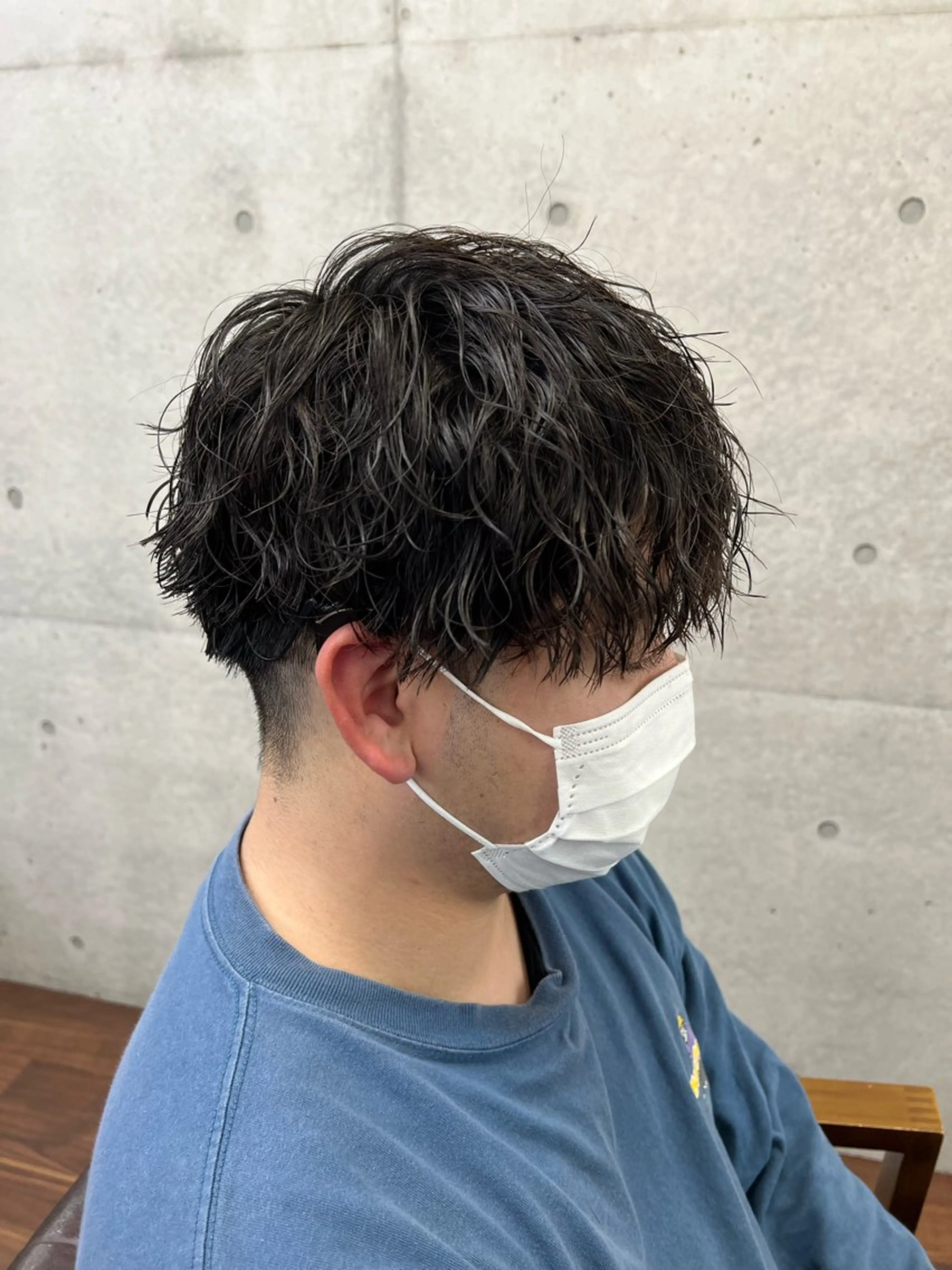 ショート パーマ メンズ Yui/ショート /シャドウパーマのヘアスタイル