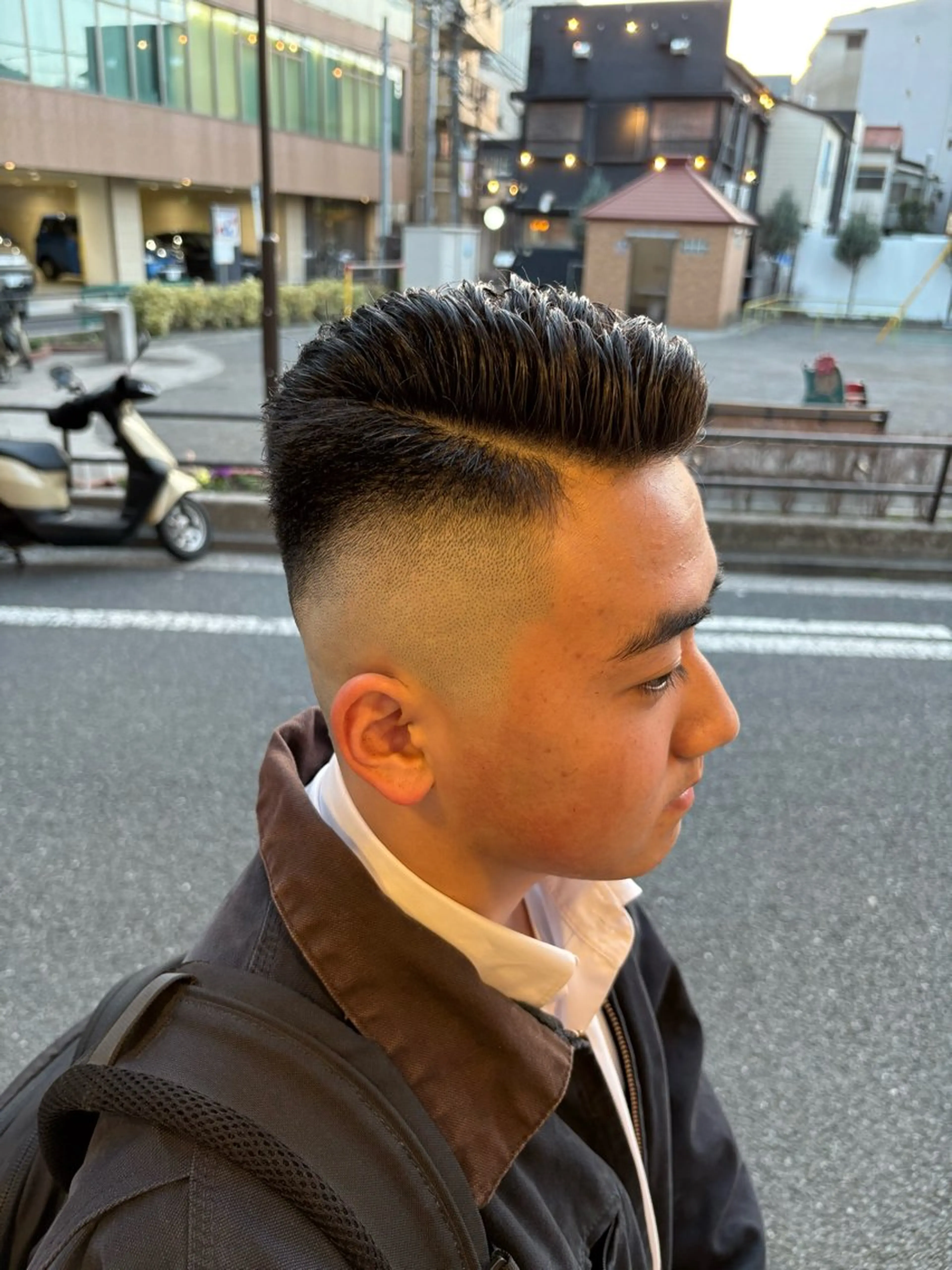 メンズ 曲がる縮毛矯正🌀 篠崎蓮　金沢文庫のヘアスタイル