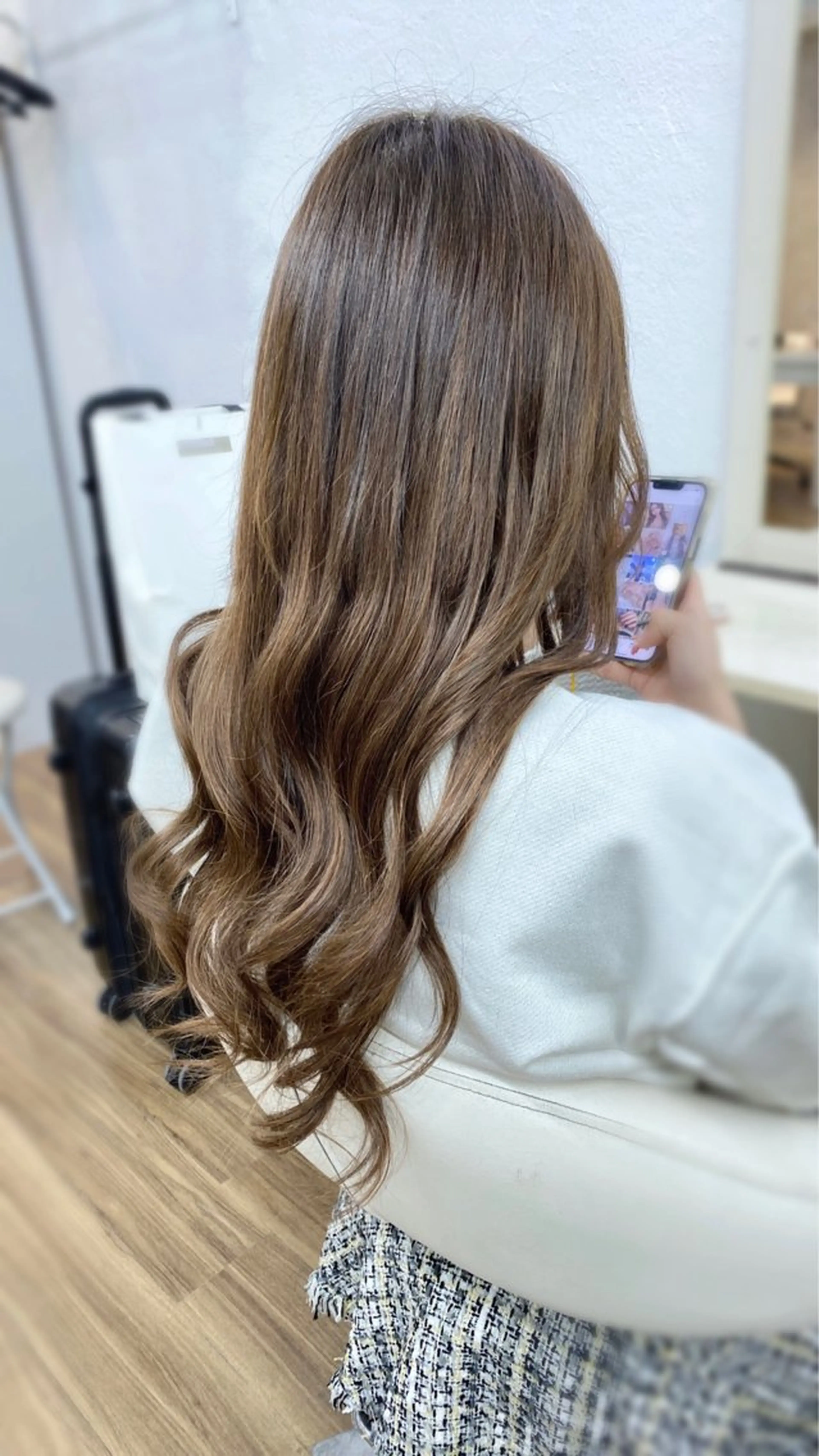 ミディアム シールエクステ エクステ GLOSS♡ ヤマガミコウジのヘアスタイル