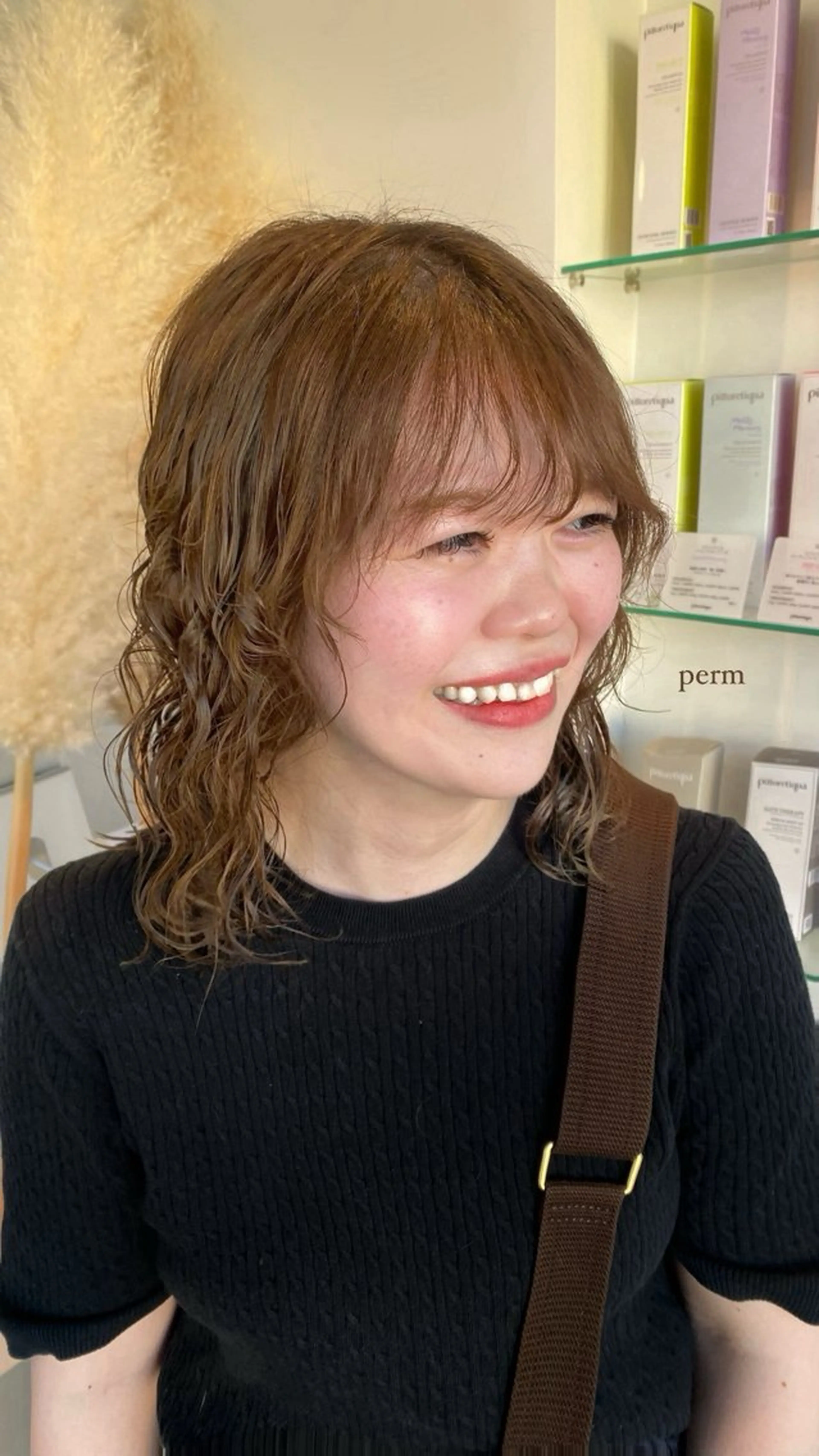 パーマ aimee 北垣 愛夏のヘアスタイル