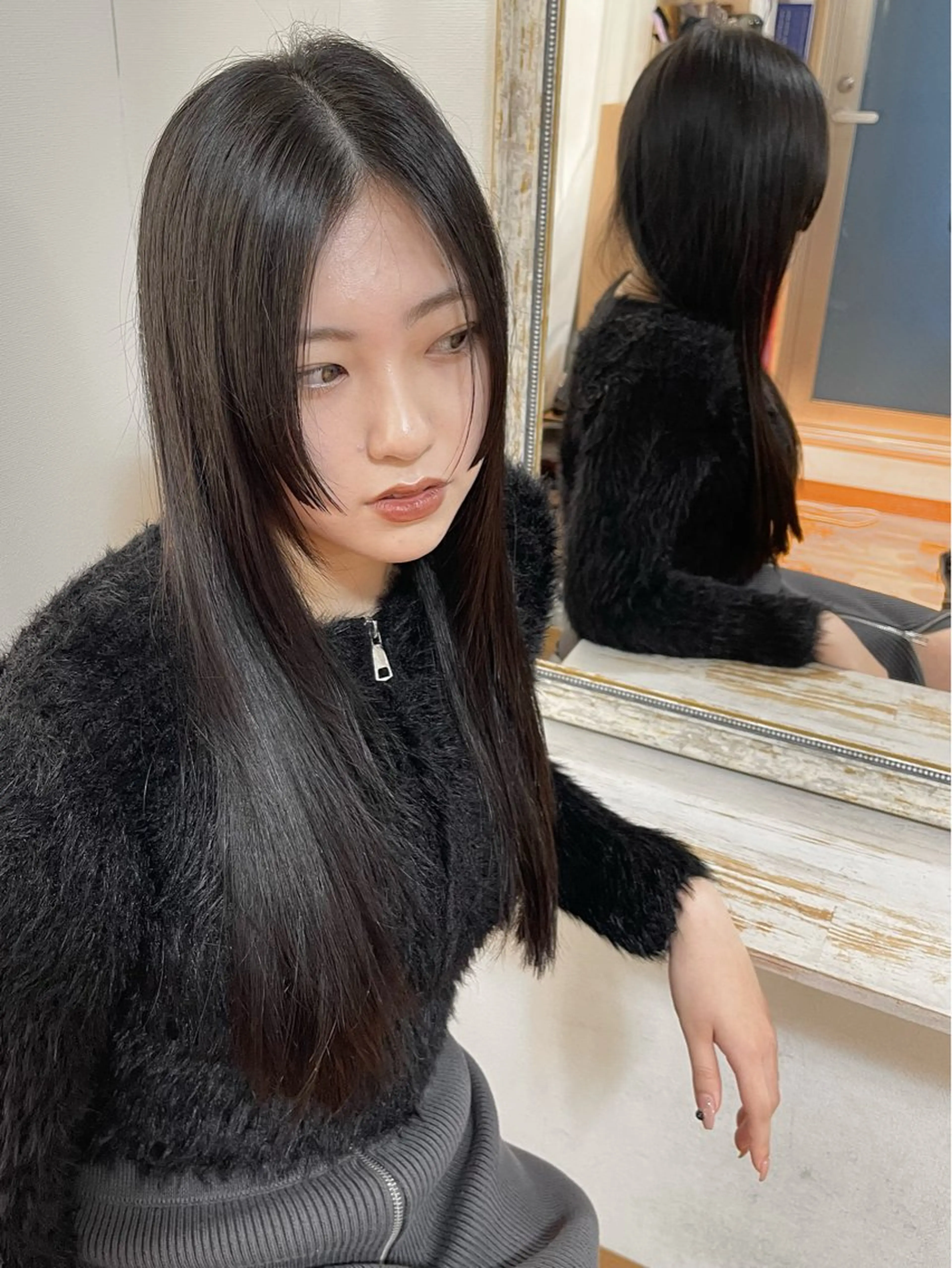 ロング 園田 渉 ◤SHIKIO◢のヘアスタイル