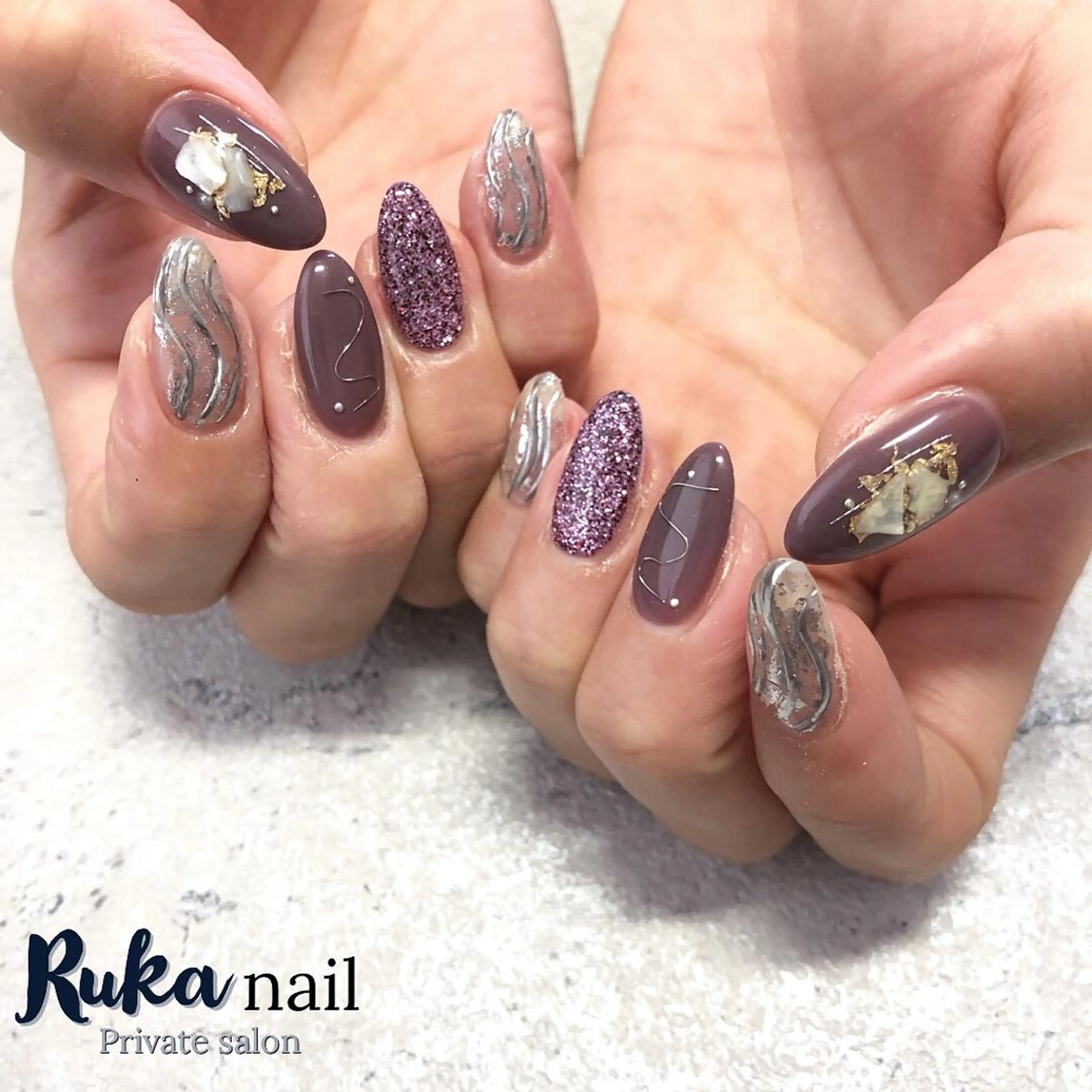 ネイル Ruka nail 【ﾙｶ ﾈｲﾙ】のネイルデザイン