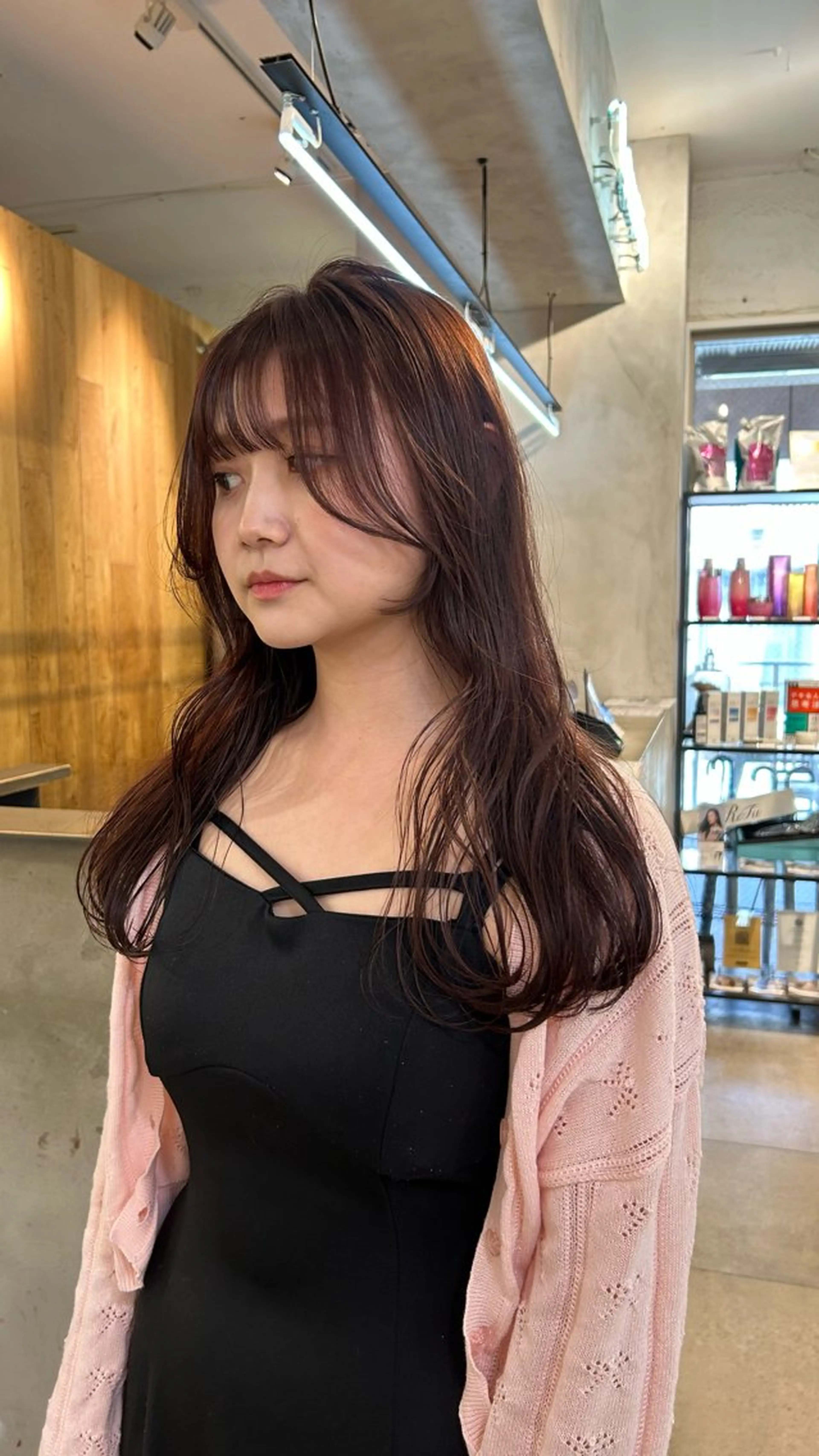 ロング カラー ヘアカラー じゅわっと暖色カラー 🍊Moemiのヘアスタイル