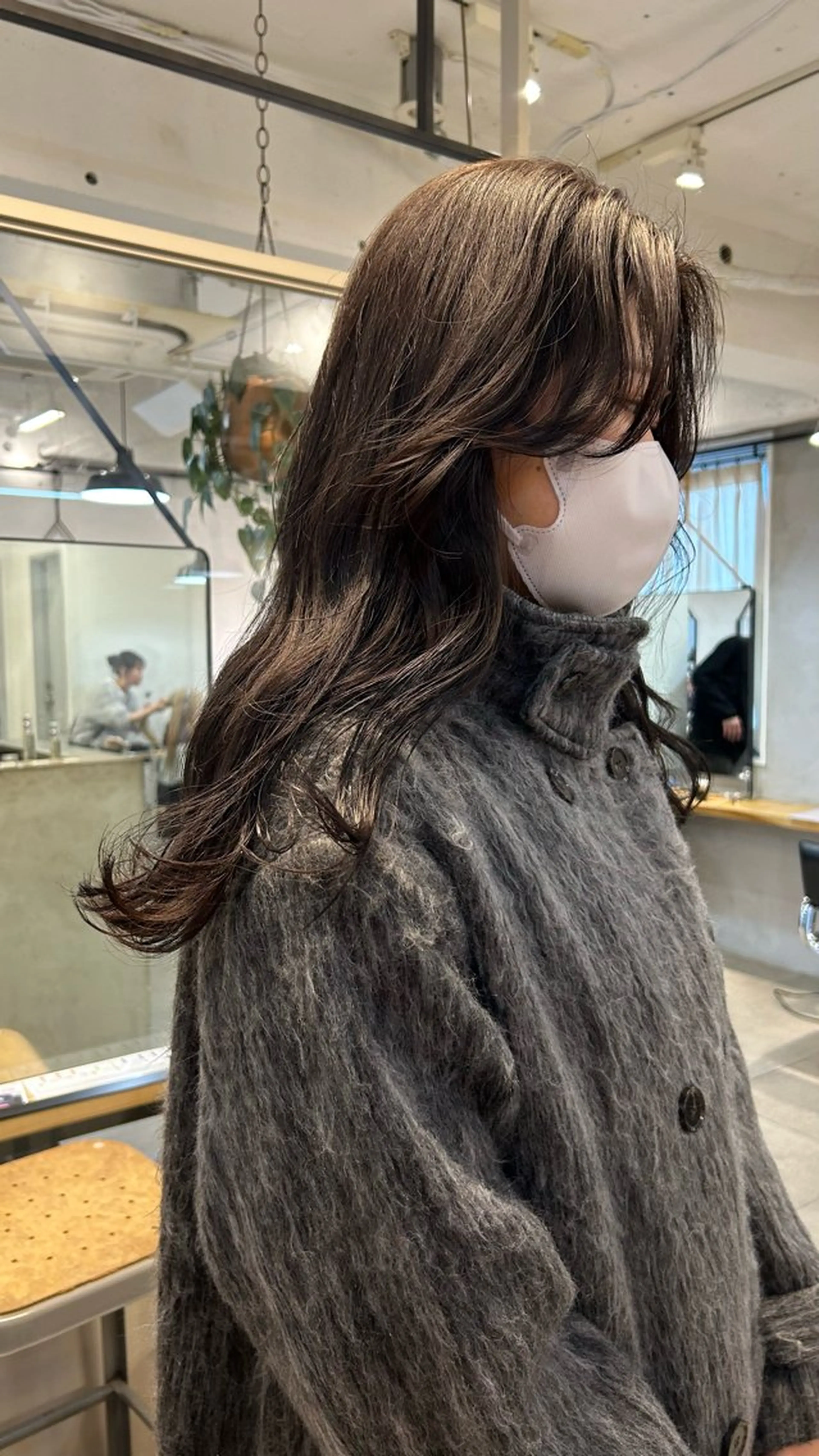 ロング カラー ヘアカラー トリートメント じゅわっと暖色カラー 🍊Moemiのヘアスタイル