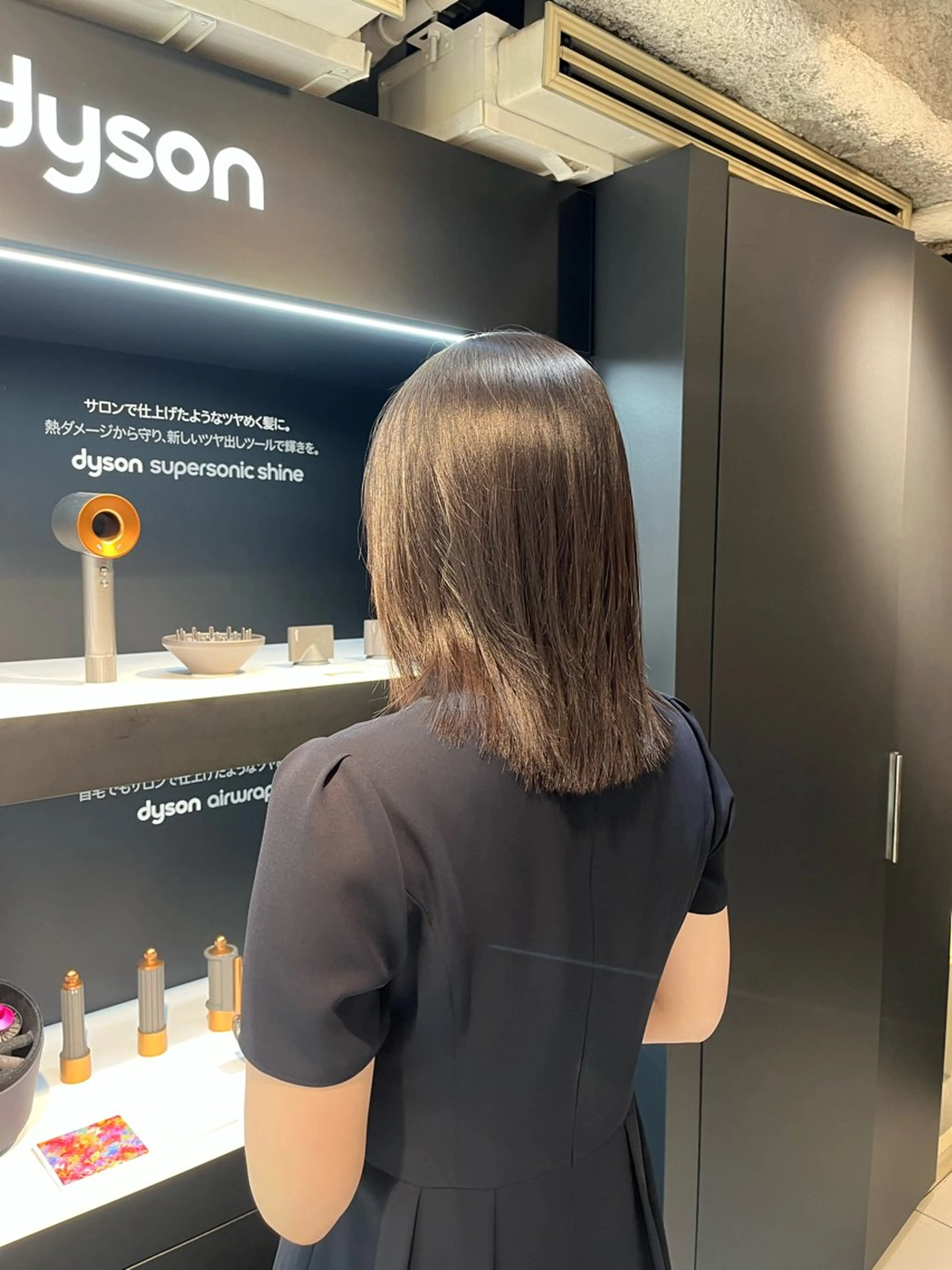 セミロング パーマ セミロングパーマ ストレートパーマ 石毛 大翔のヘアスタイル