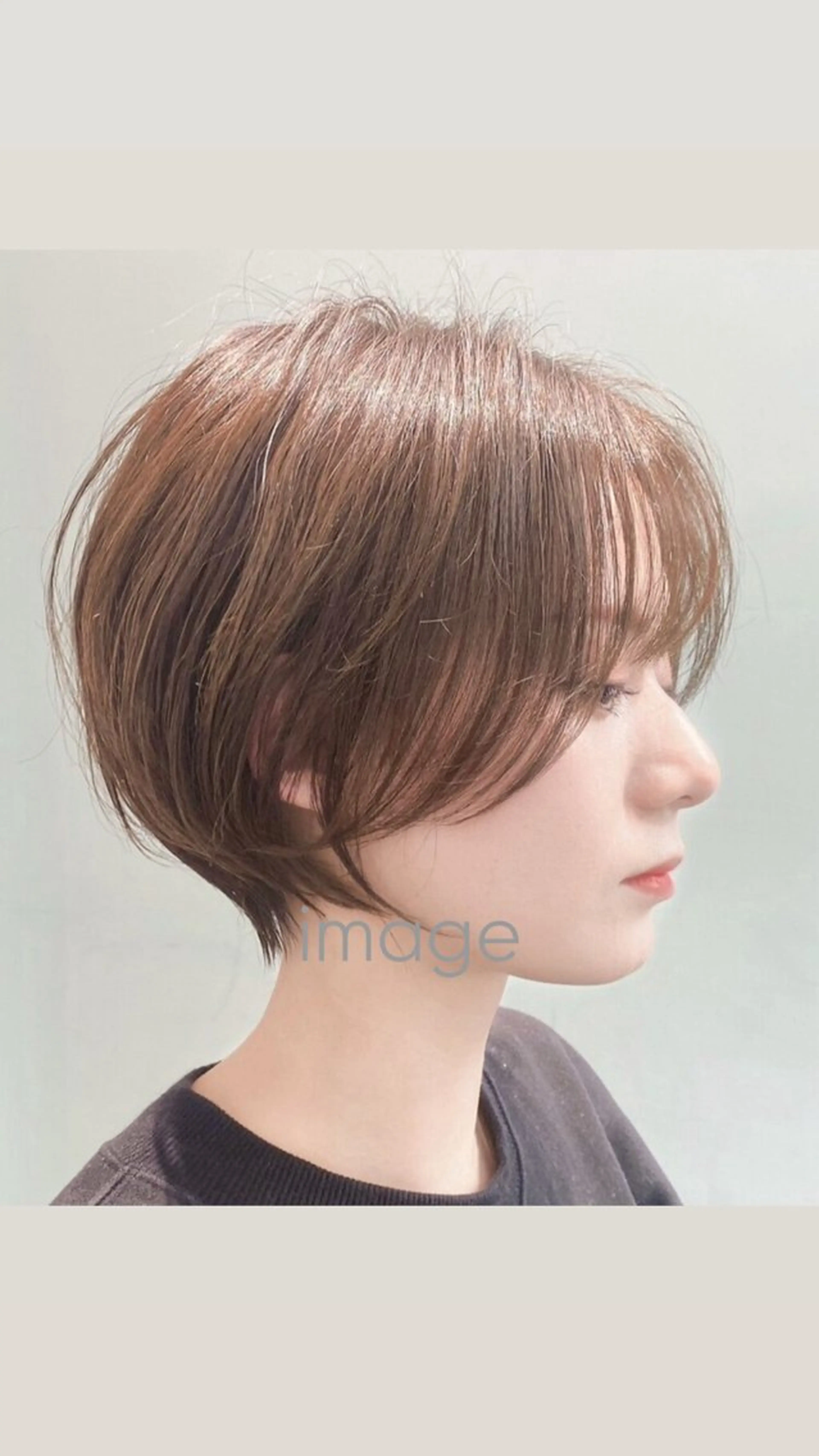 ショート ショートヘア 松本｜似合わせ眉 ×まつげパーマ×ヘアの眉毛・アイブロウイメージ