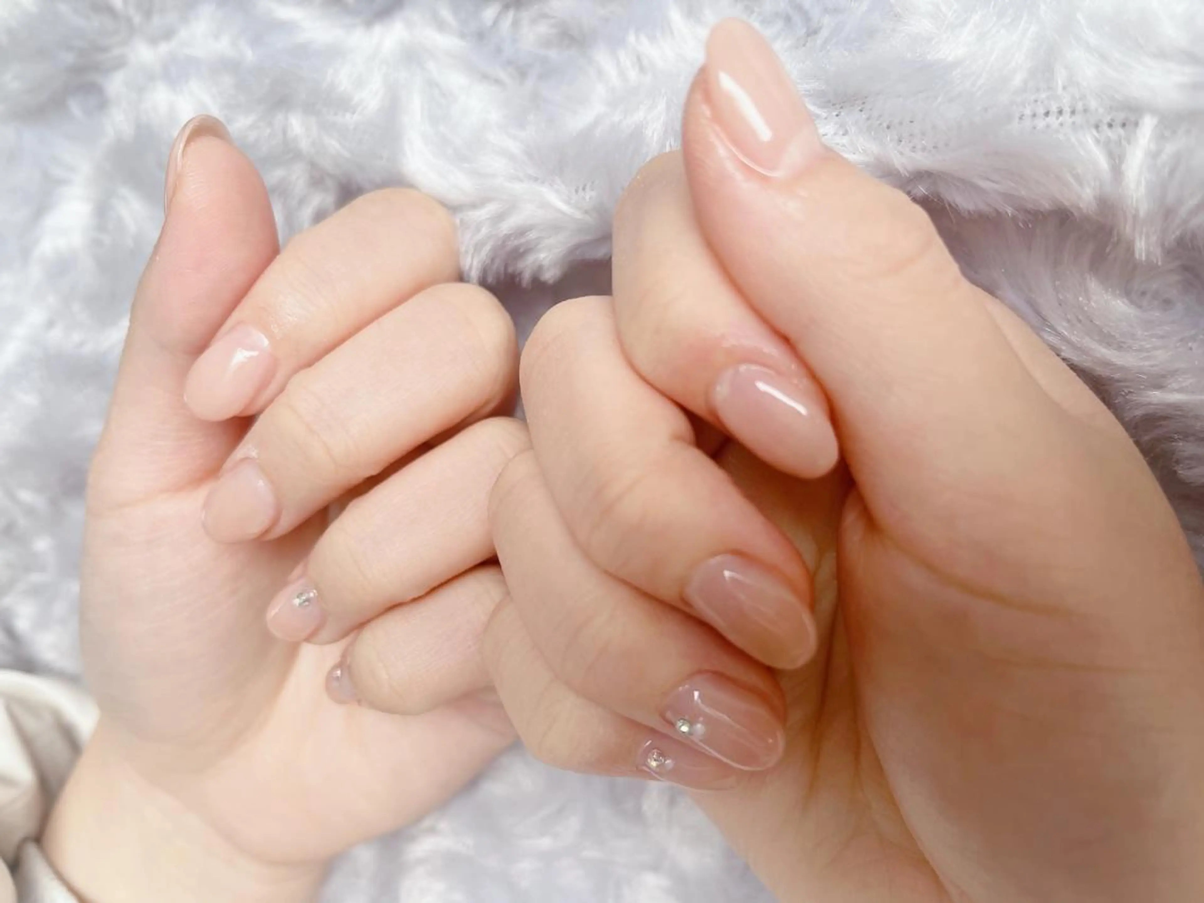 ネイル ジェルネイル ワンカラーネイル パラジェル 上村 未来のネイルデザイン