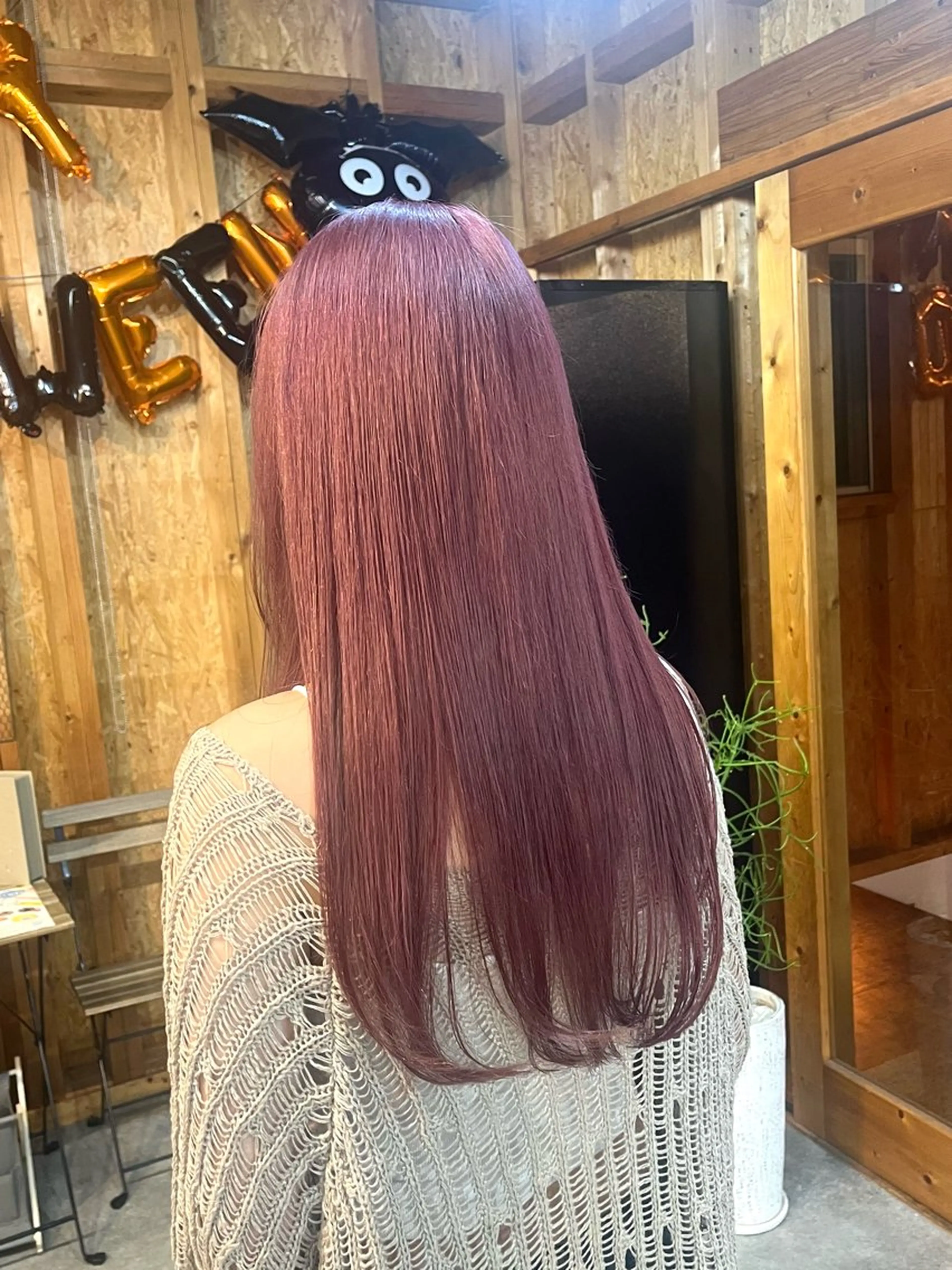 ロング カラー まろみ暖色×ボブ ×chia🕯のヘアスタイル