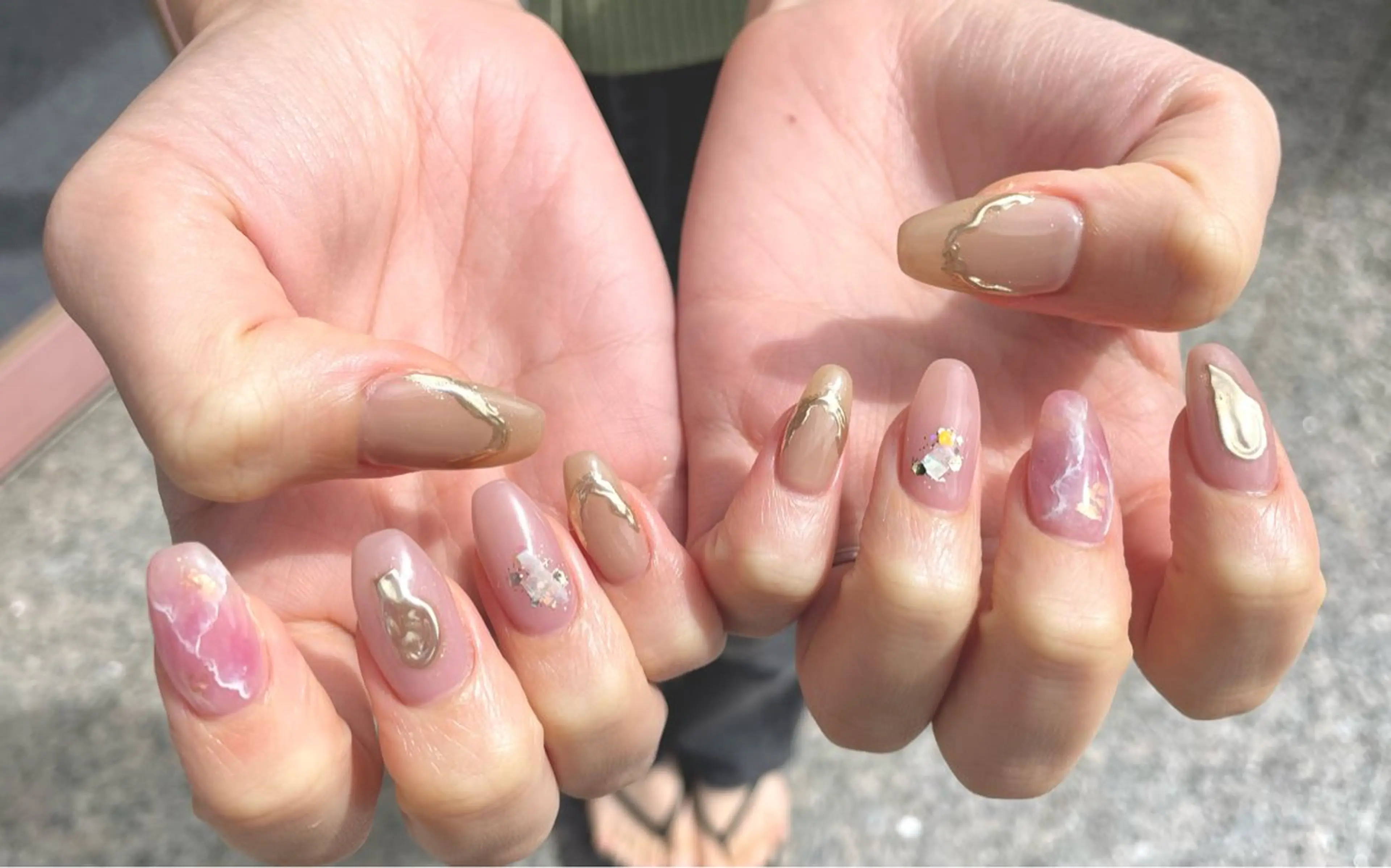 ネイル 前田 萌のネイルデザイン