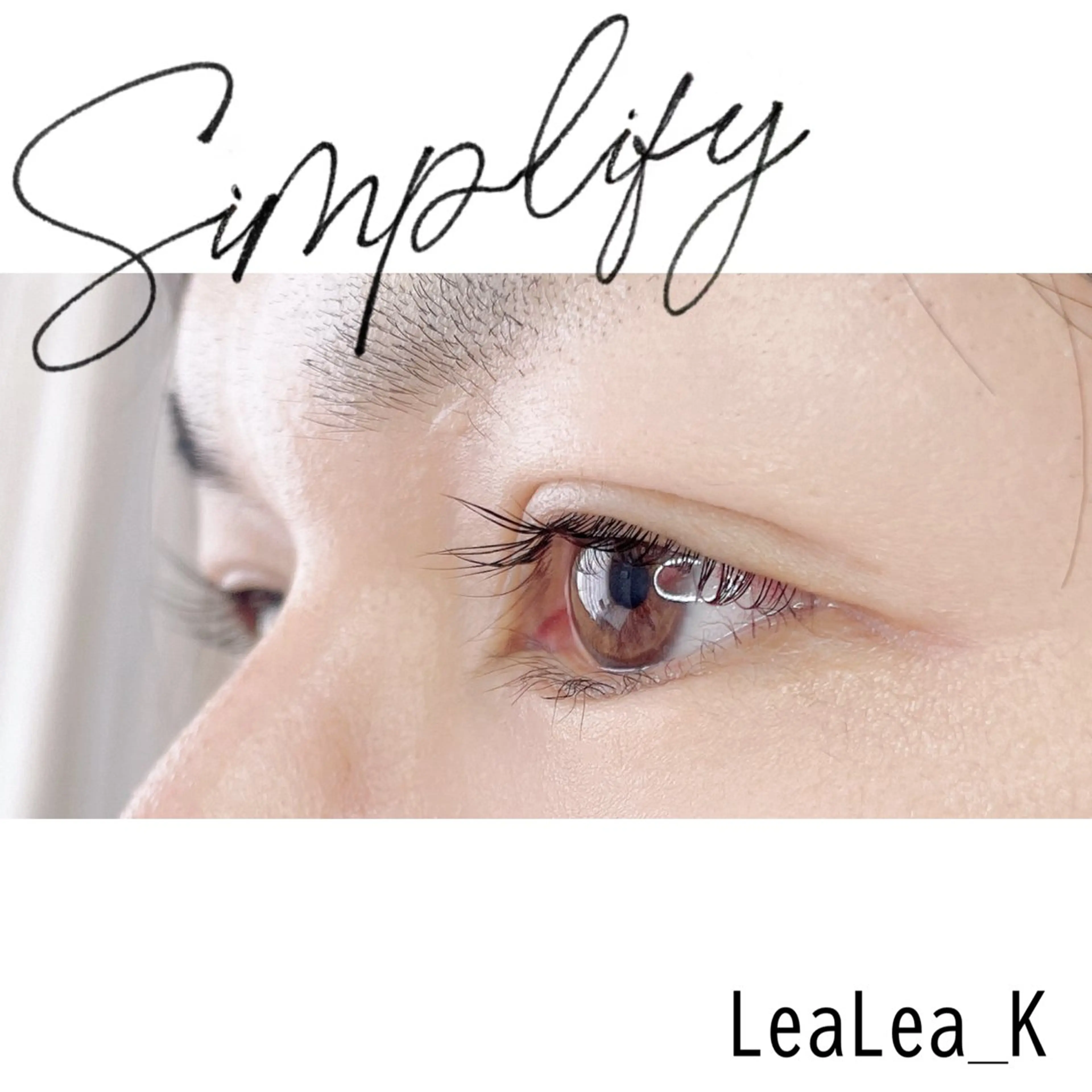 マツエク・マツパ 一重×まつ毛パーマ LeaLea_K MIZUKIのマツエク・マツパデザイン