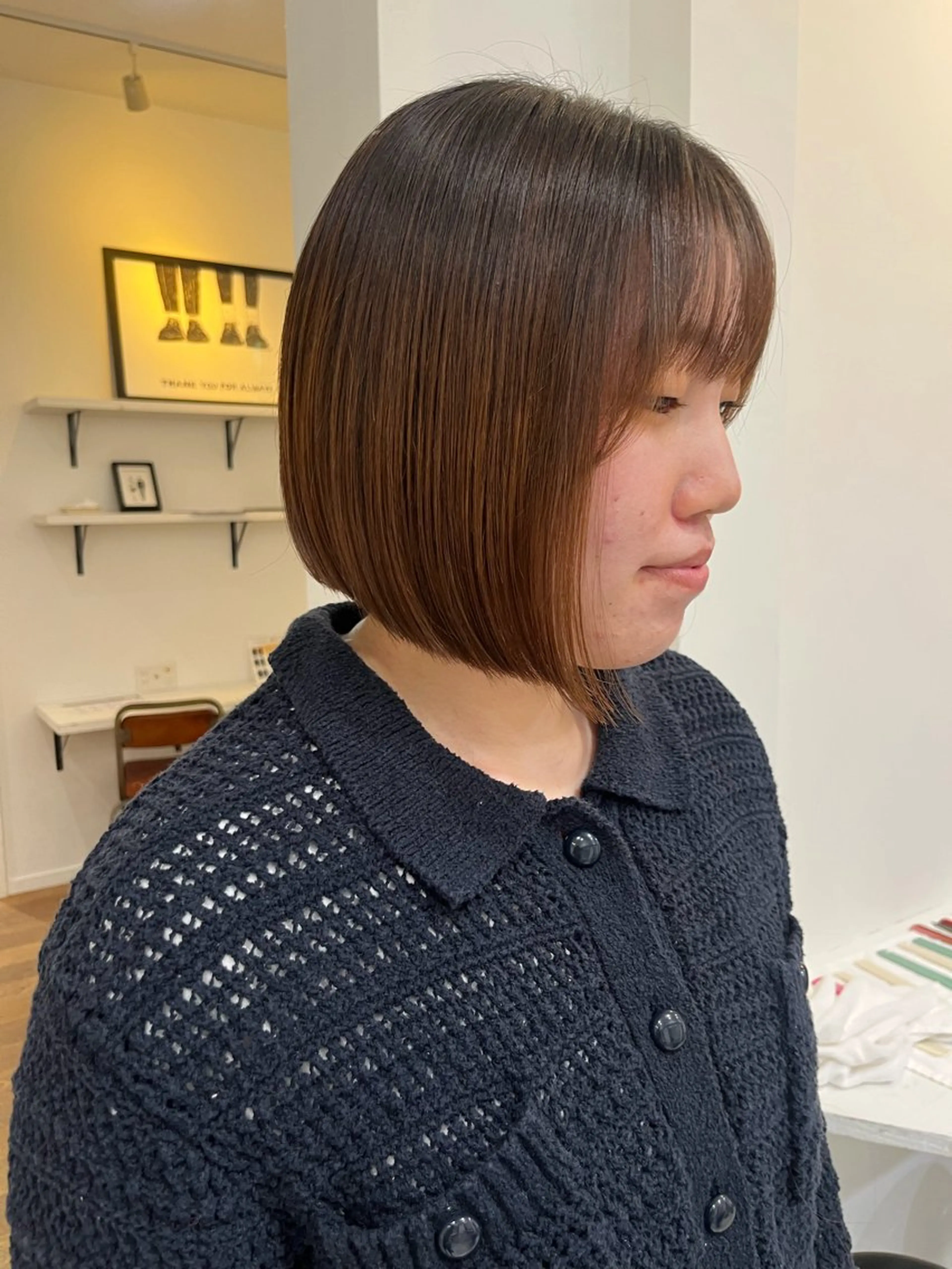 ショート カラー ヘアアレンジ ボブ ショートヘア カット 無料カットモデル‪✨ ✂️Nanami🌷のヘアスタイル