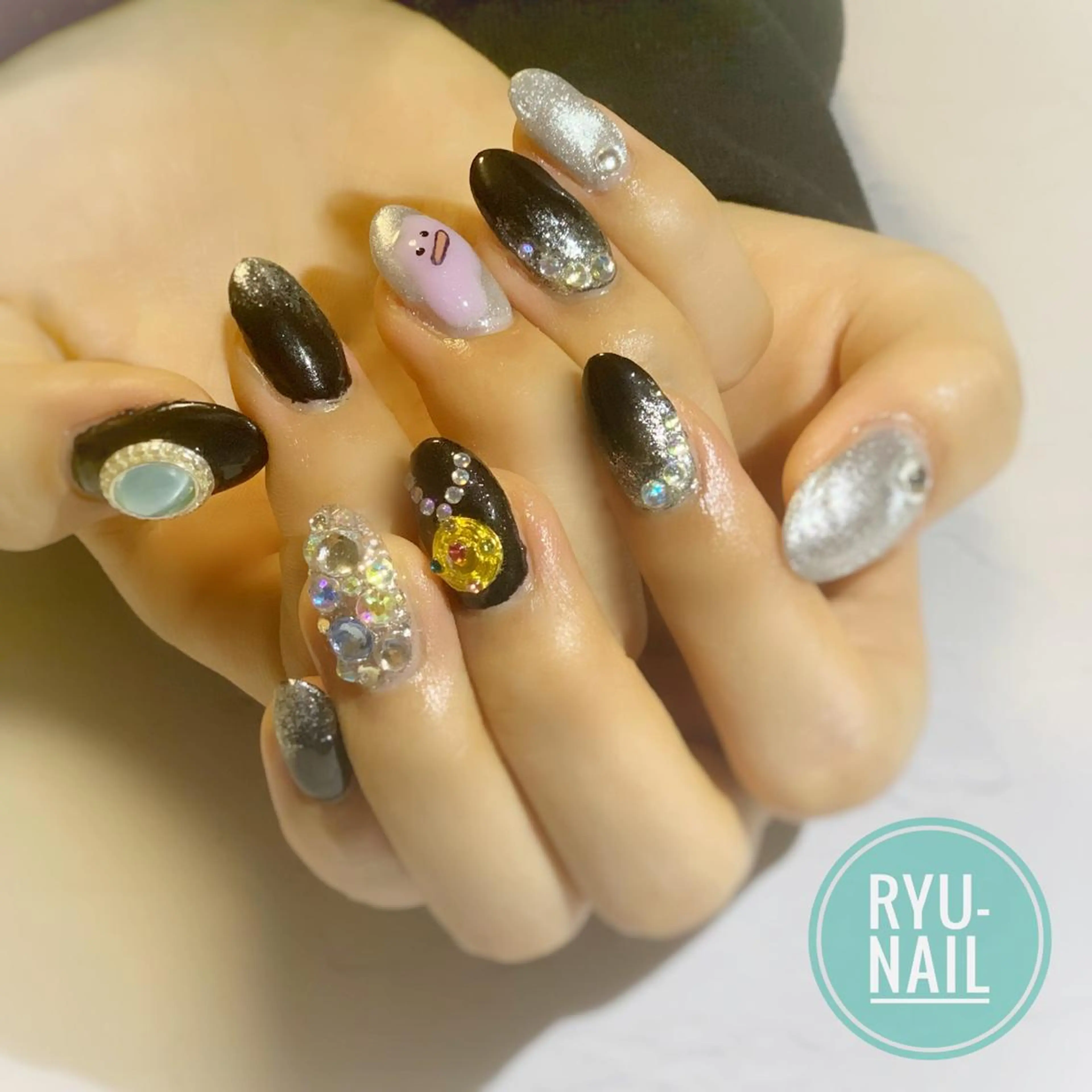ネイル ハンドネイル Ryu-nail 對馬　琴美のネイルデザイン