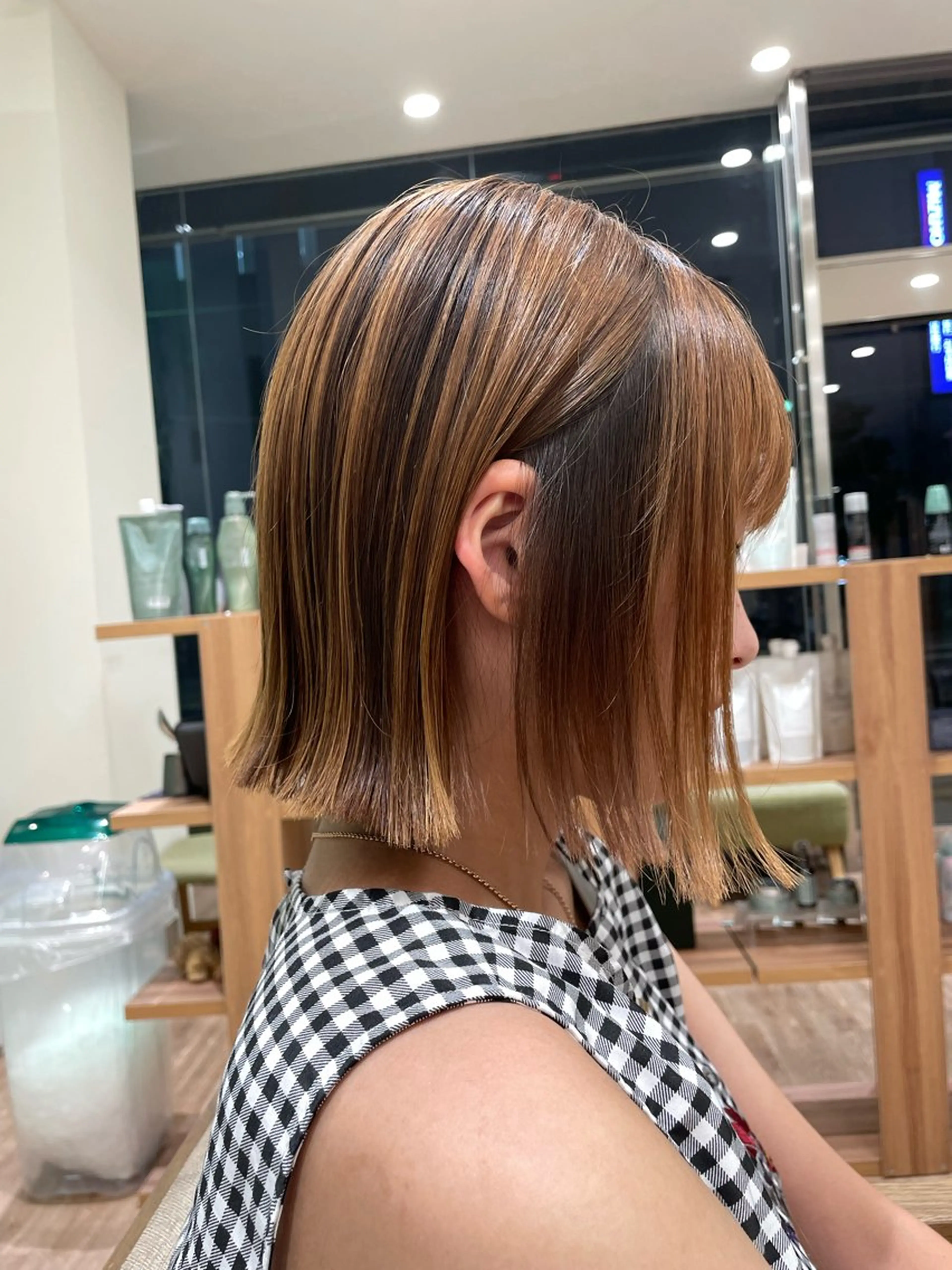 ショート レイヤー／大宮／韓国 🤍AYA🤍のヘアスタイル