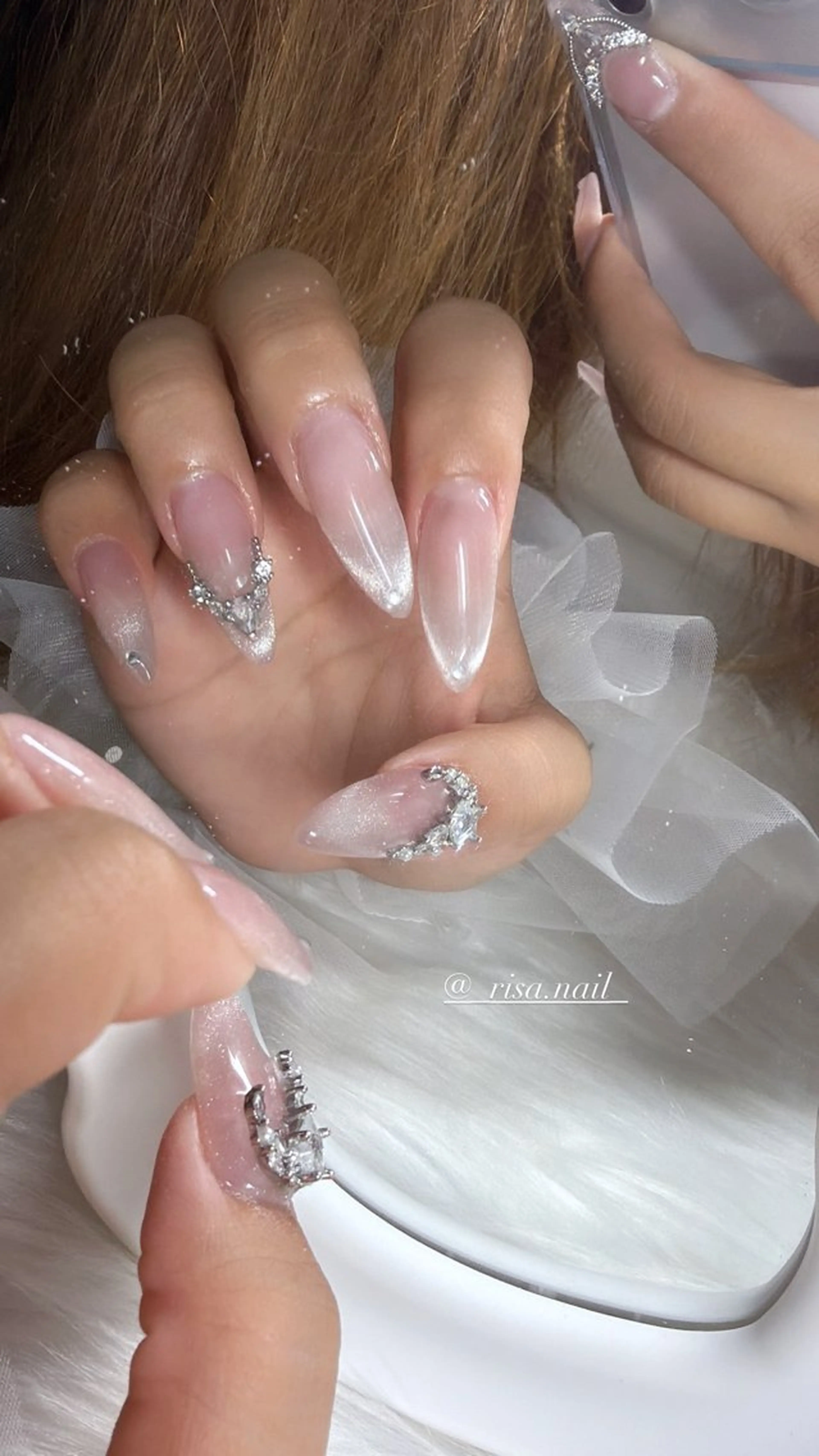 ネイル ハンドネイル 🅁nail🪞✨ risa🎀のネイルデザイン