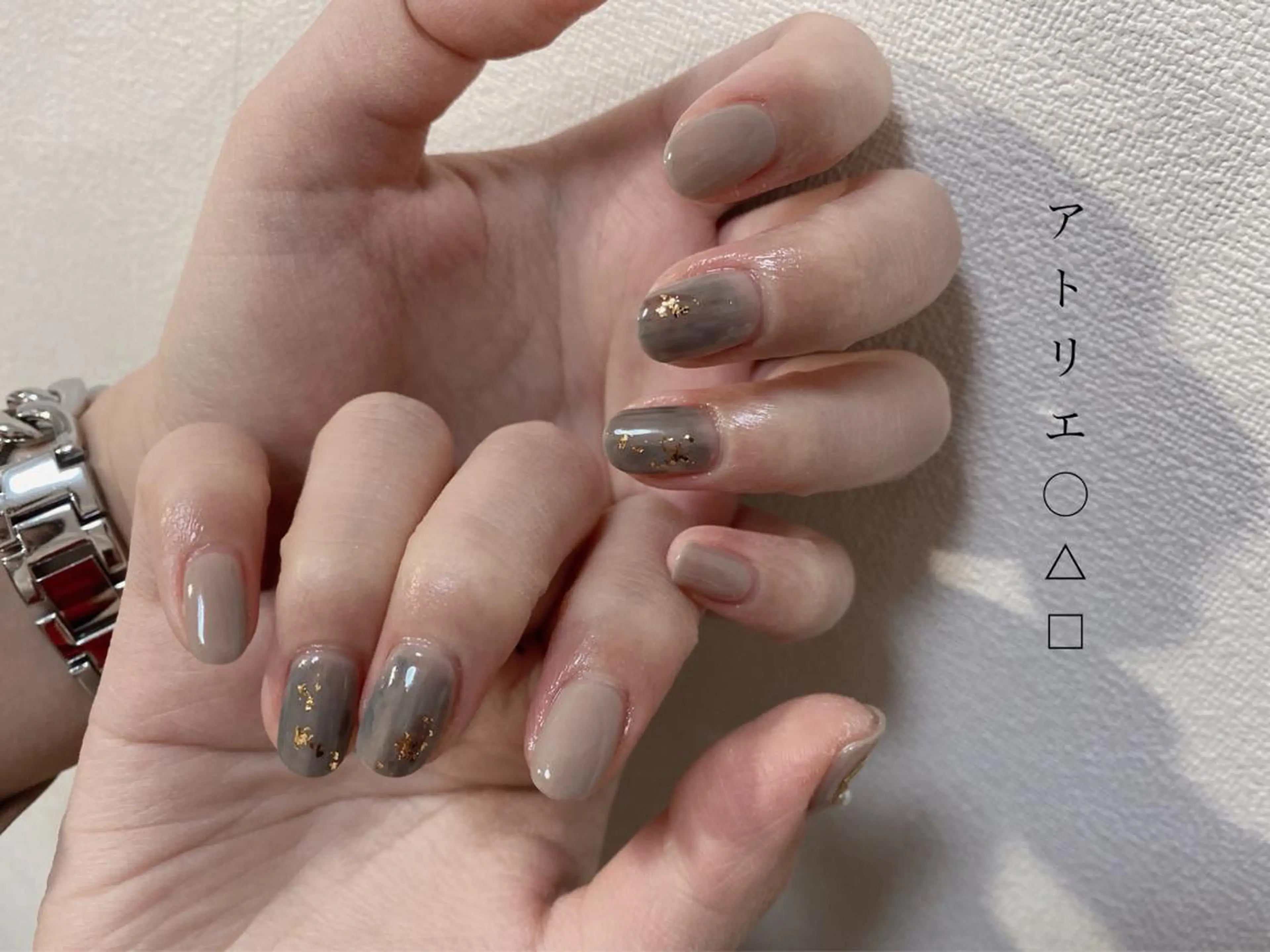 ネイル ハンドネイル アトリエ ○△□のネイルデザイン