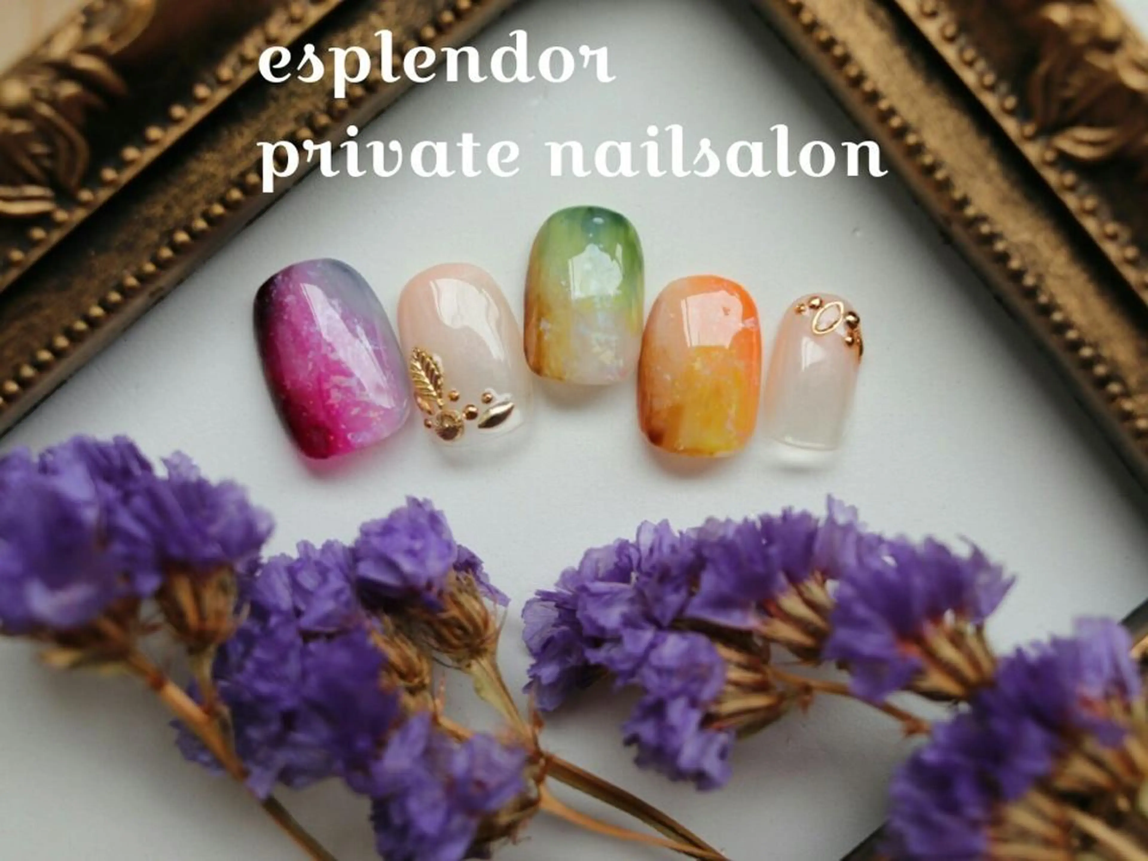 ネイル ニュアンスネイル ハンドネイル ハンドケア esplendor  小野寺のネイルデザイン