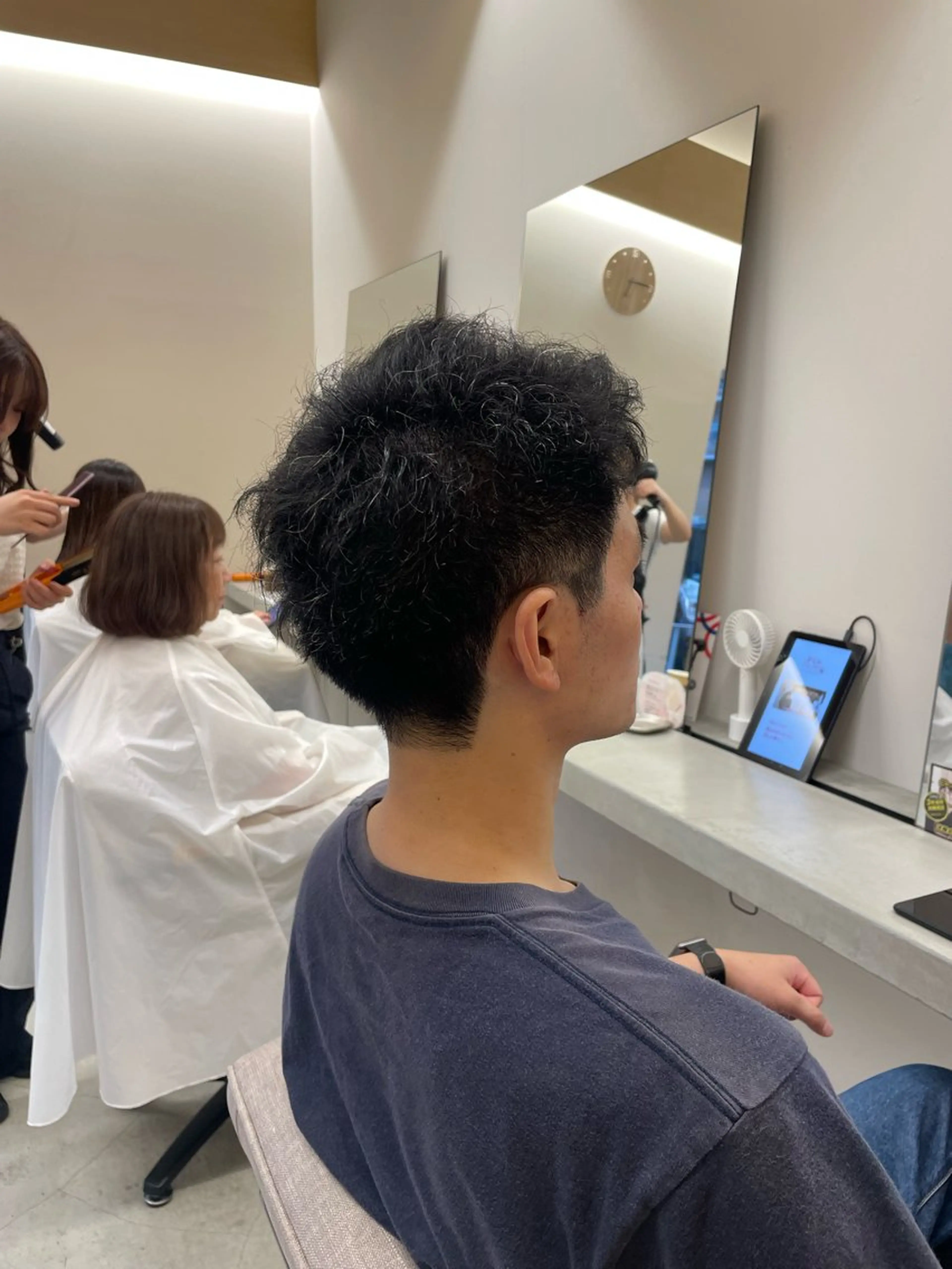 メンズ 刈り上げ 宮本 茉衣子のヘアスタイル