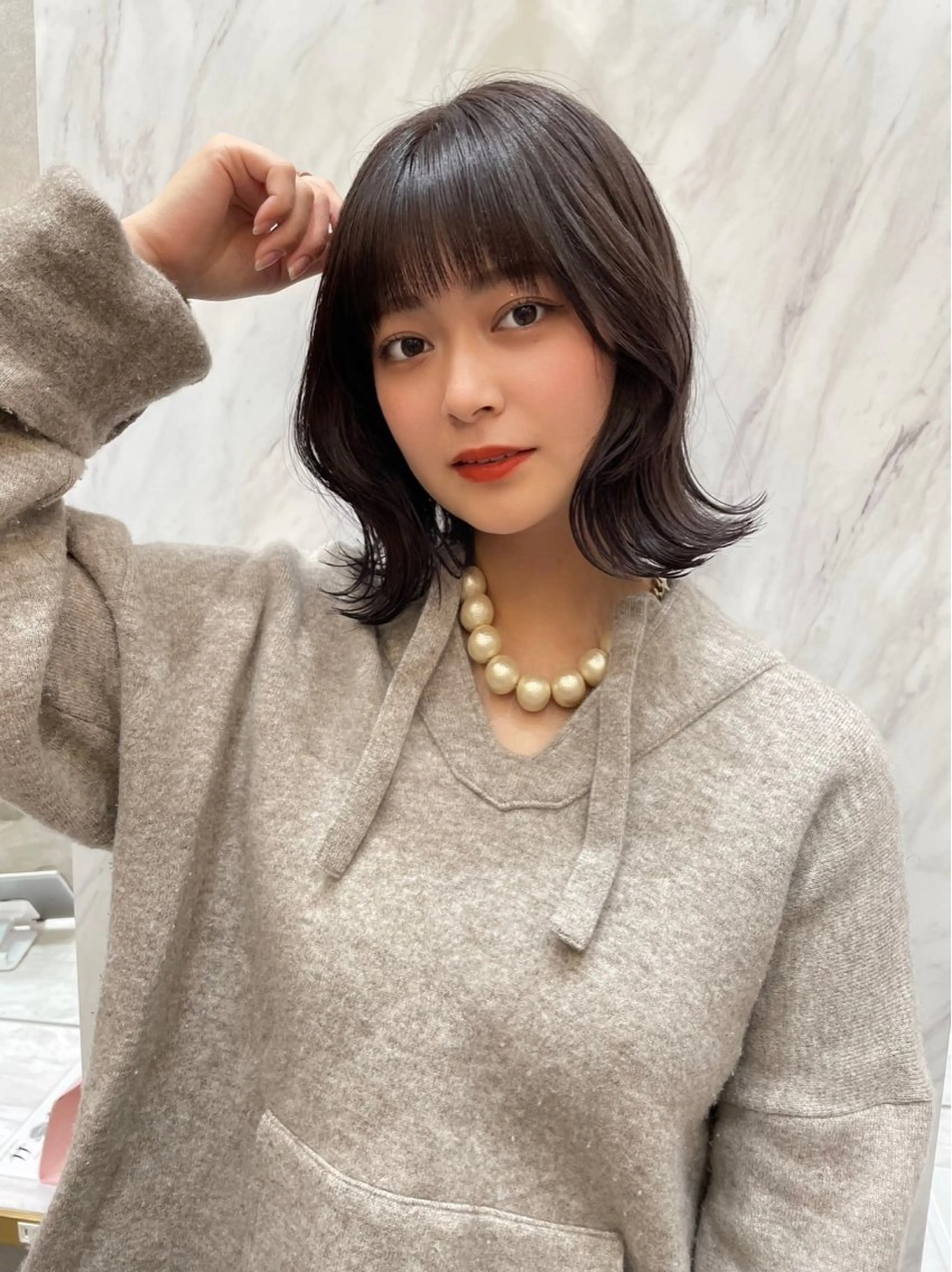 ミディアム カラー 🌈Hiroki🌈 福岡の愛され美容師のヘアスタイル