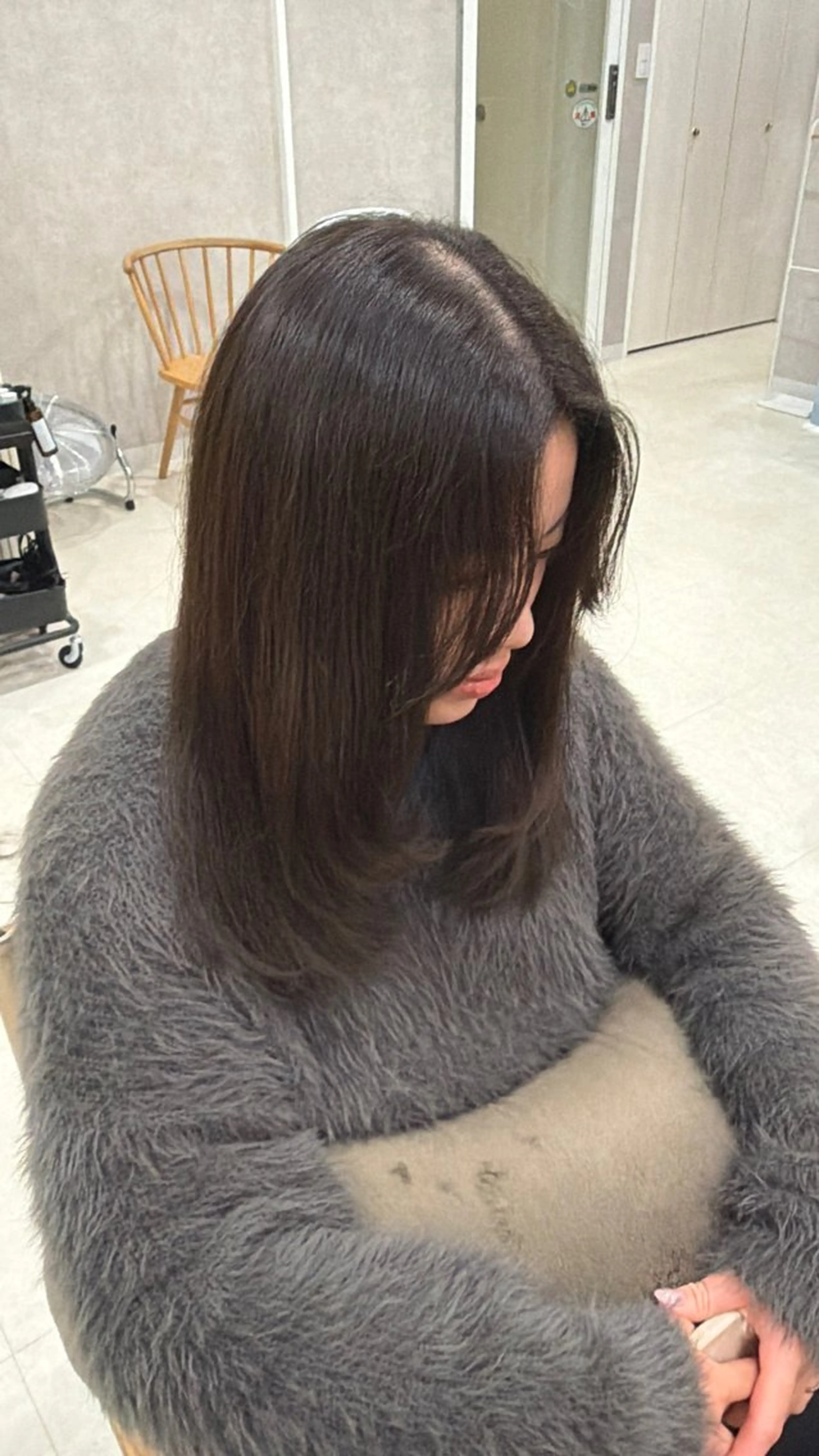 ロング 田中 怜菜のヘアスタイル