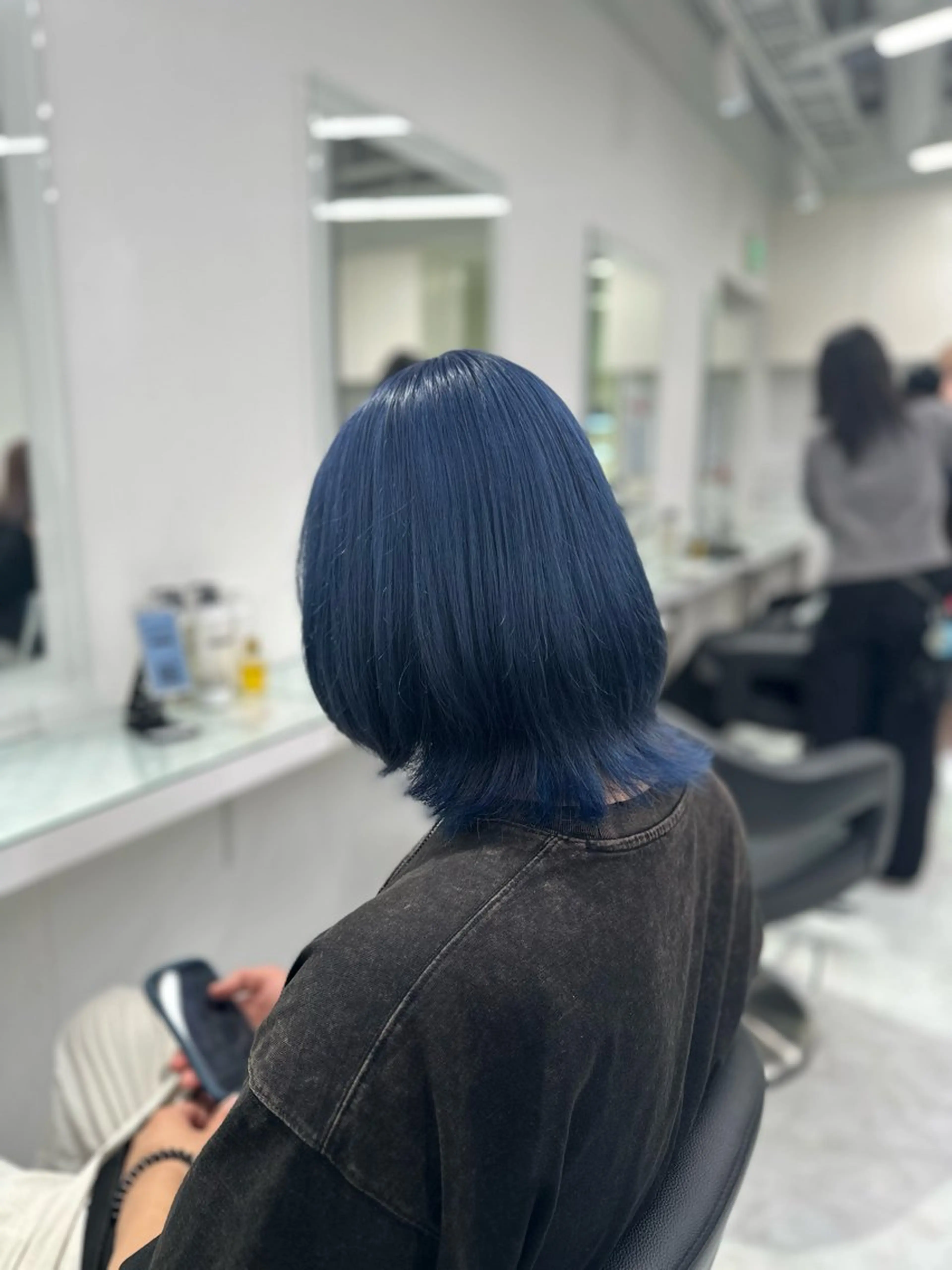 ミディアム カラー ヘアカラー トリートメント ヘッドスパ ヘアセット ❄最強かわいいカラー ❄️MINA❄️のヘアスタイル