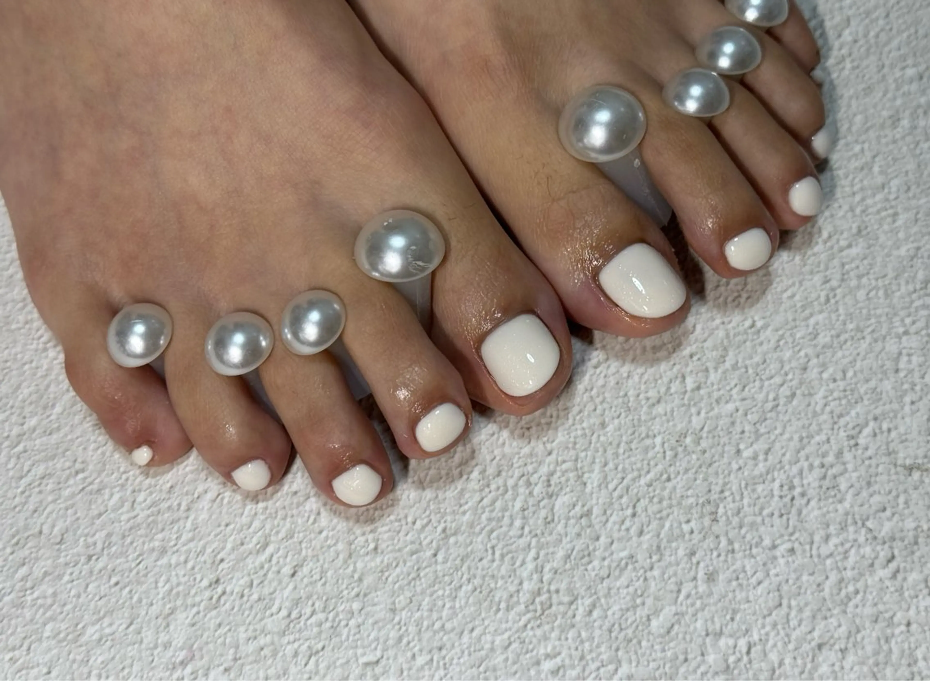 カラー フットネイル nail salon CHEのネイルデザイン