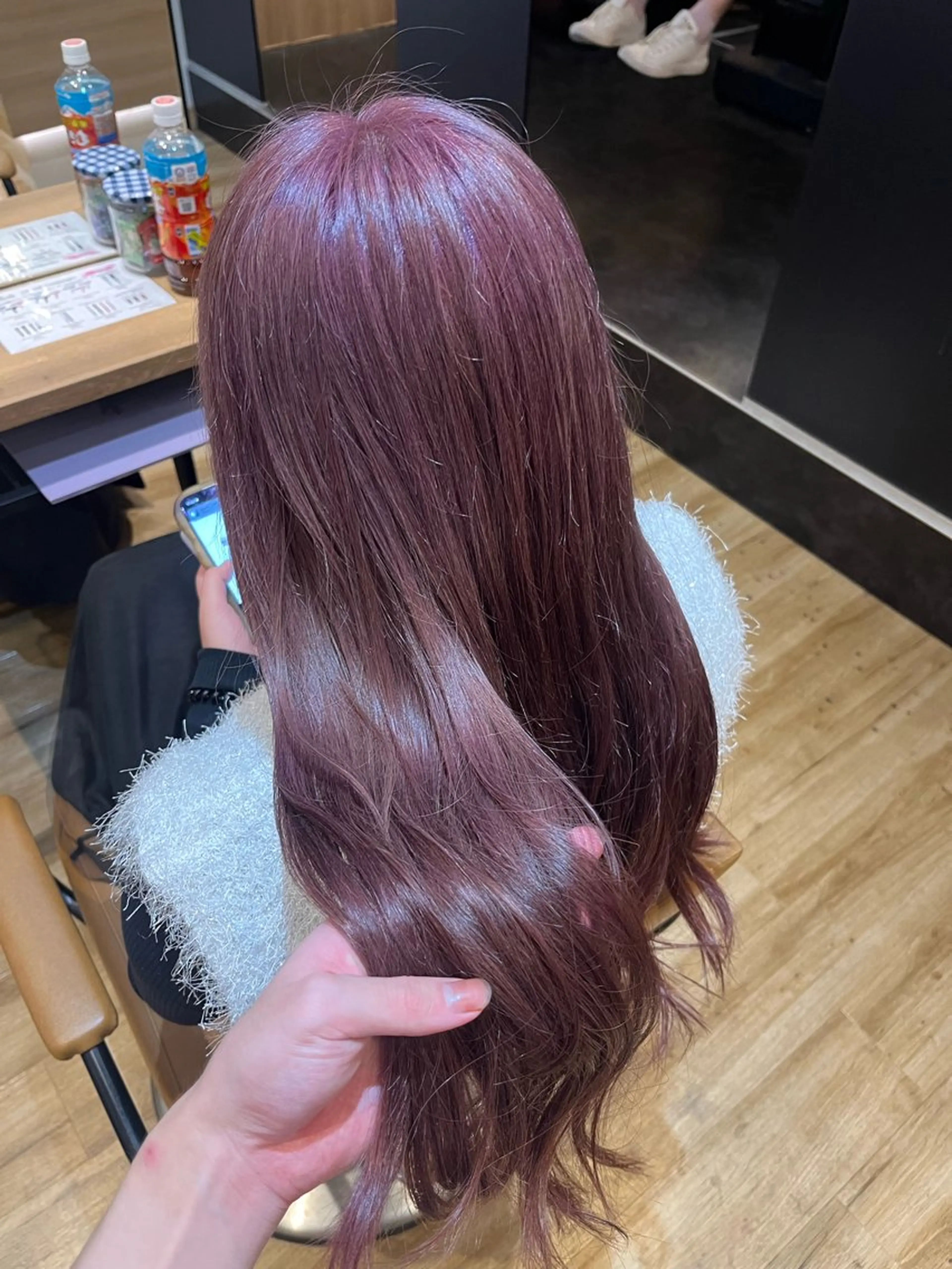 ロング カラー ベージュカラー ピンクカラー ピンクベージュ ヘアカラー 💖トレンド春夏 カラー💖FUTAのヘアスタイル