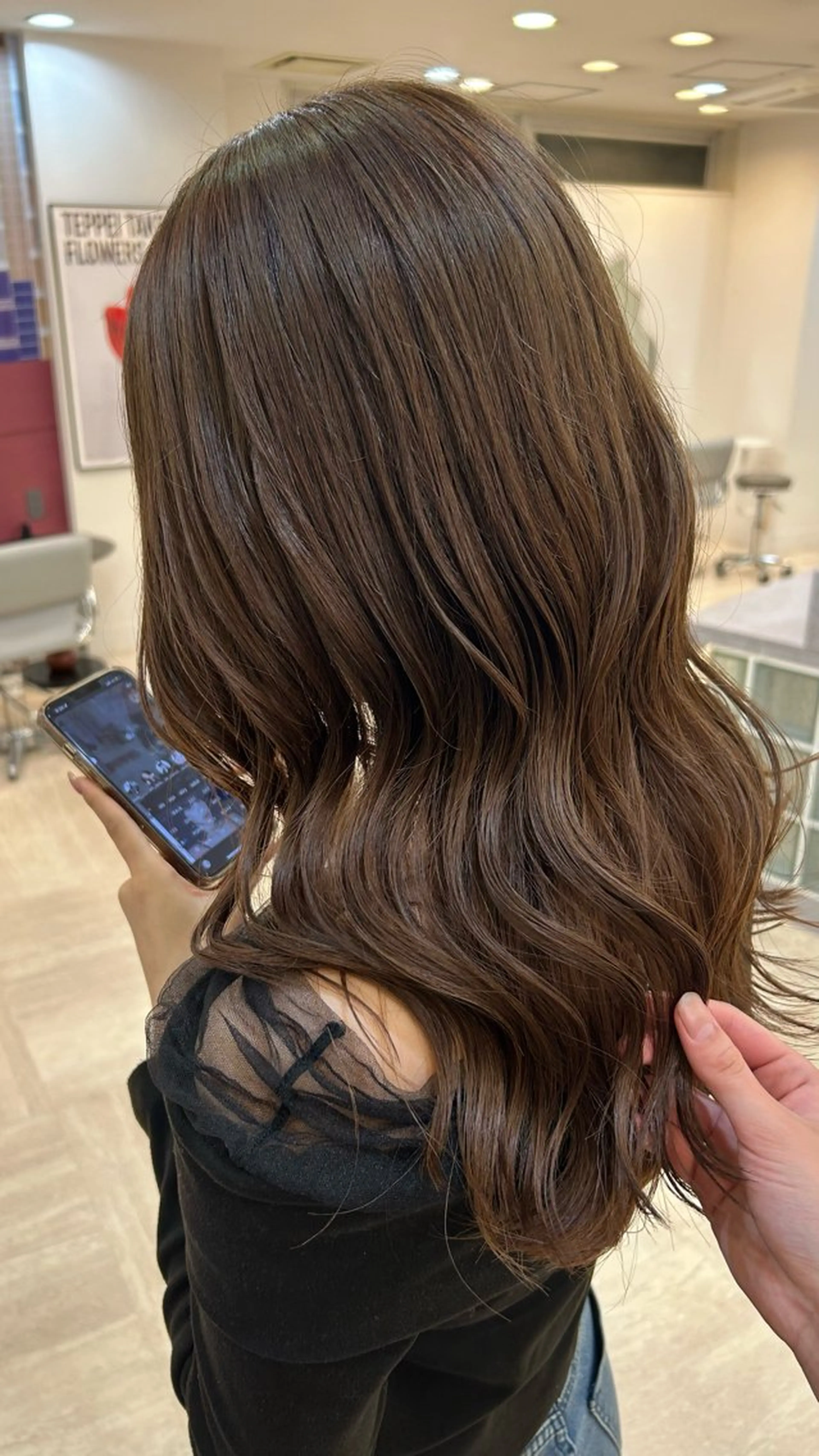 カラー ヘアカラー ESQUISSE リコのヘアスタイル