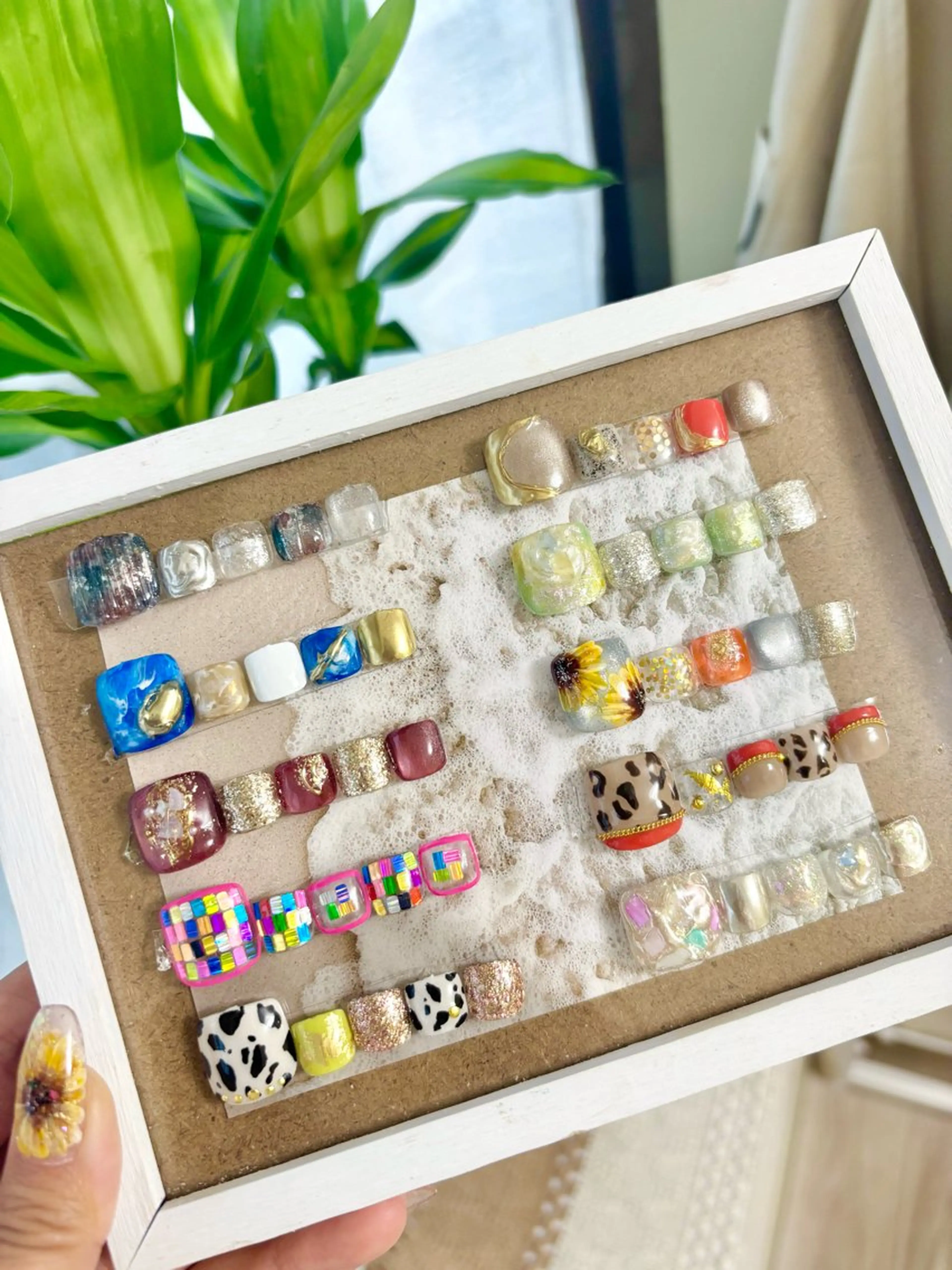 フット定額デザイン🌻オフありの写真