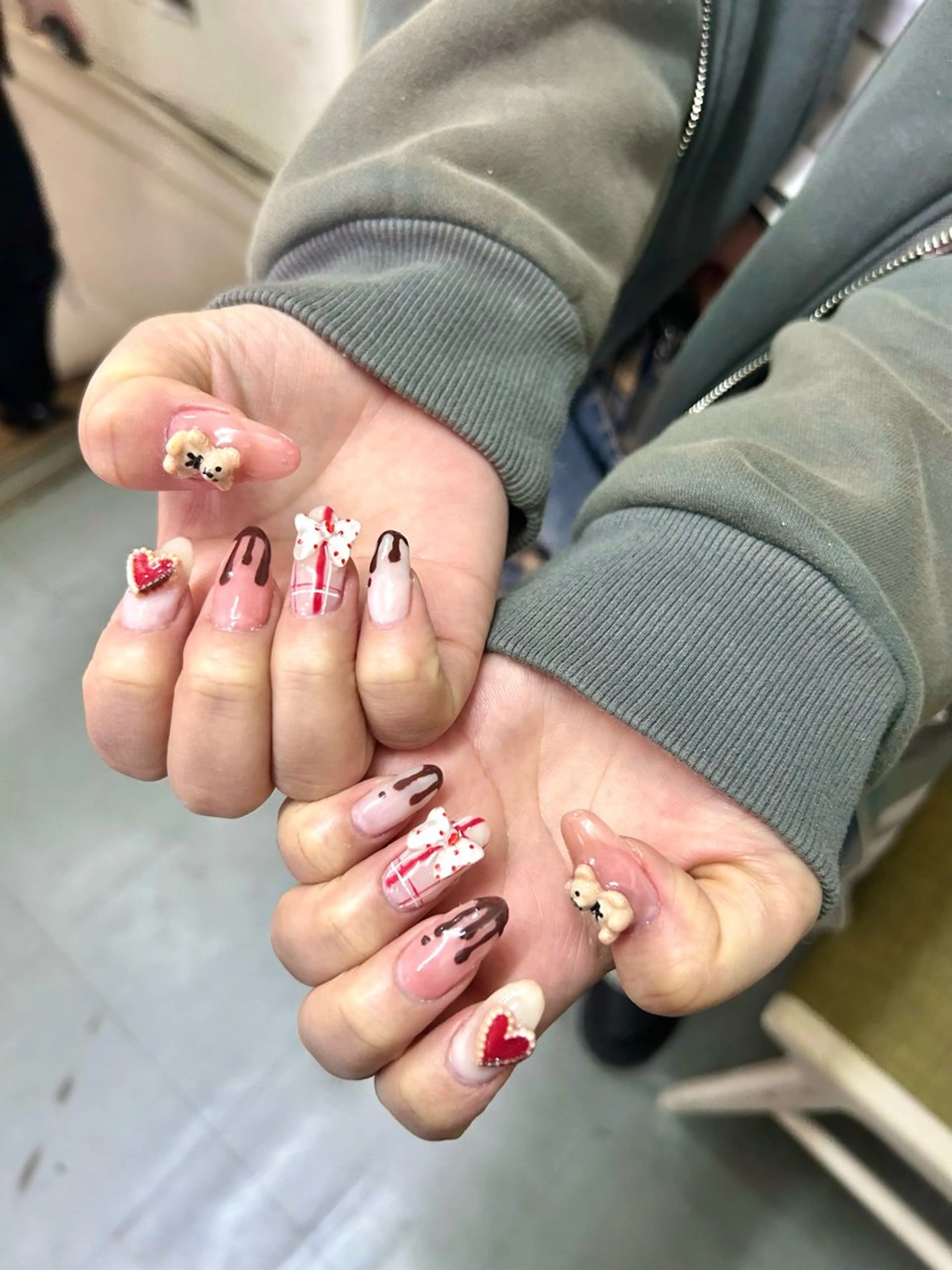 〈練習モデル〉120分アートし放題🩵✨(おまかせ･持ち込み🙆🏻‍♀️︎パーツ込)の写真