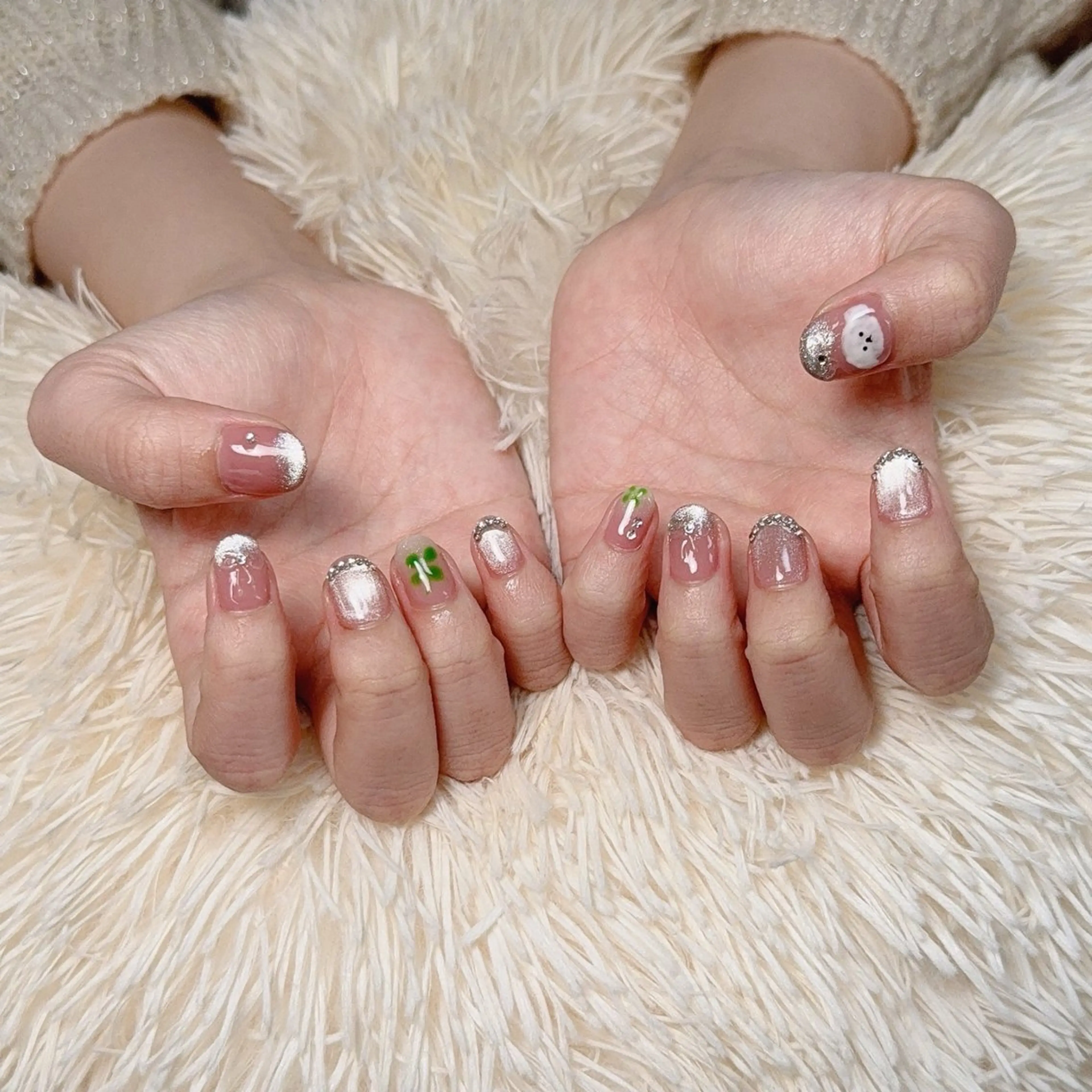 ネイル 持ち込み ネイルサロン leafyのネイルデザイン