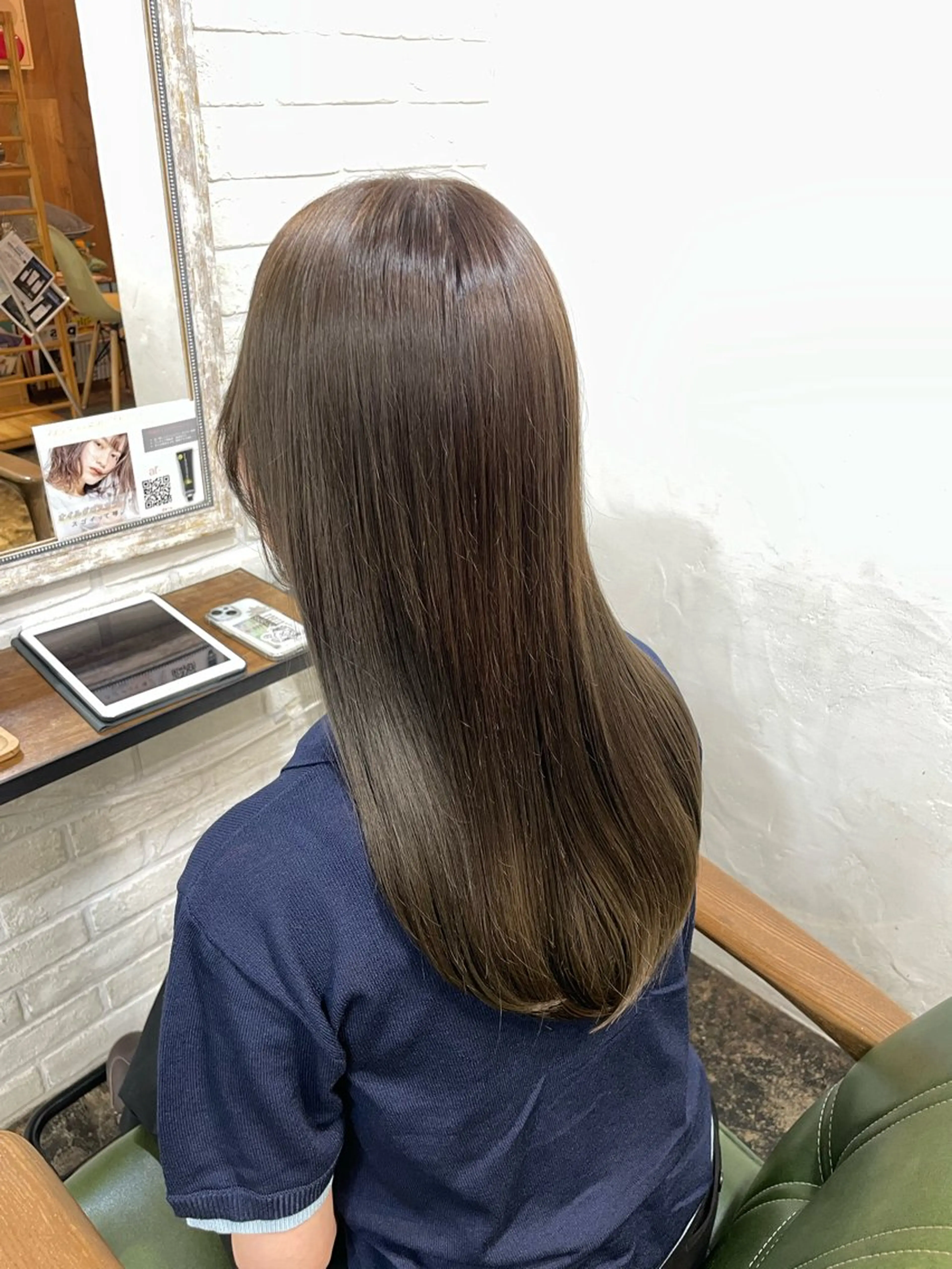 ロング カット ヘアカラー トリートメント 🫧 MAKI🫧のヘアスタイル