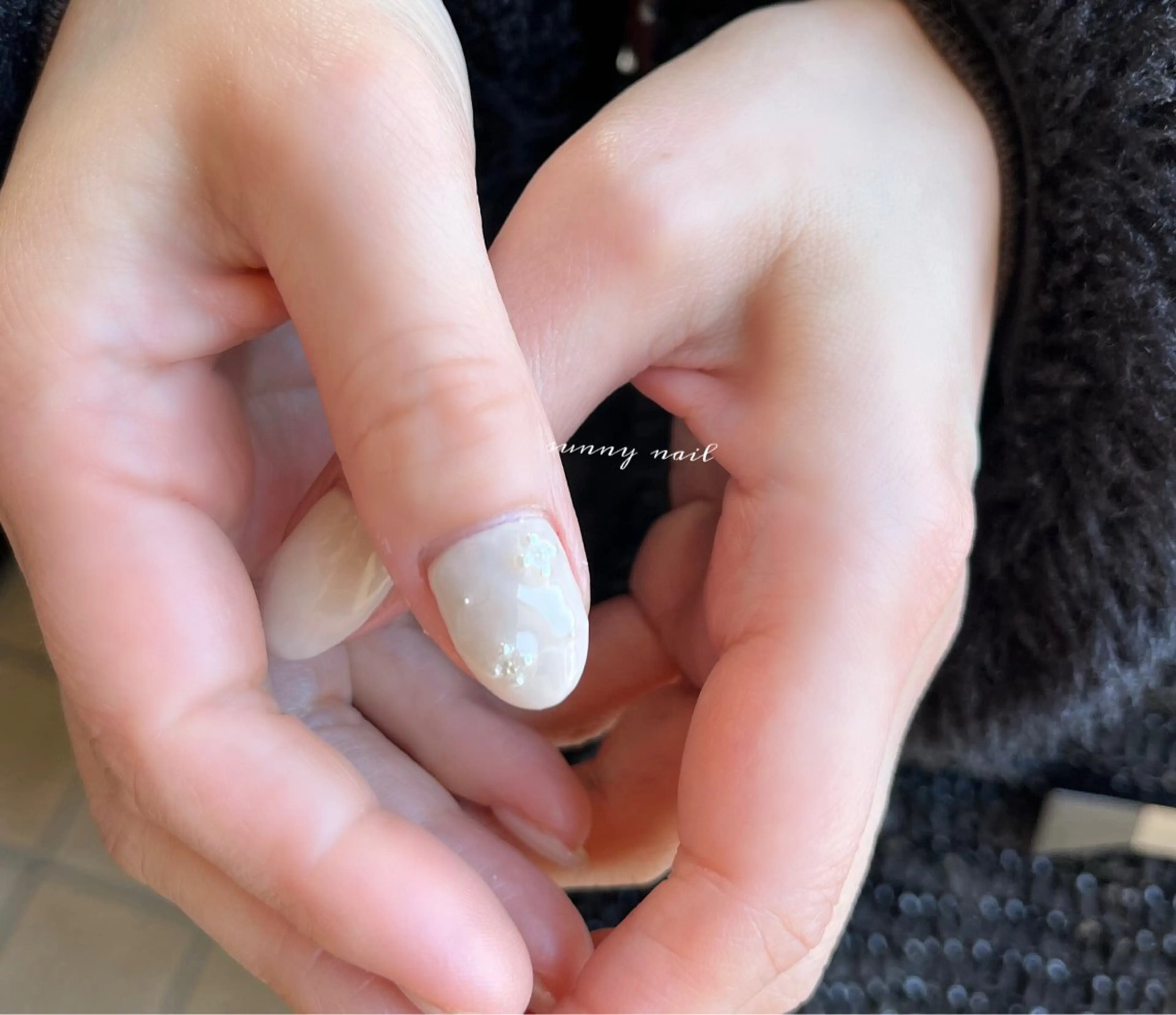 ネイル 入学式 ジェルネイル 卒業式 パラジェル sunny nailのネイルデザイン