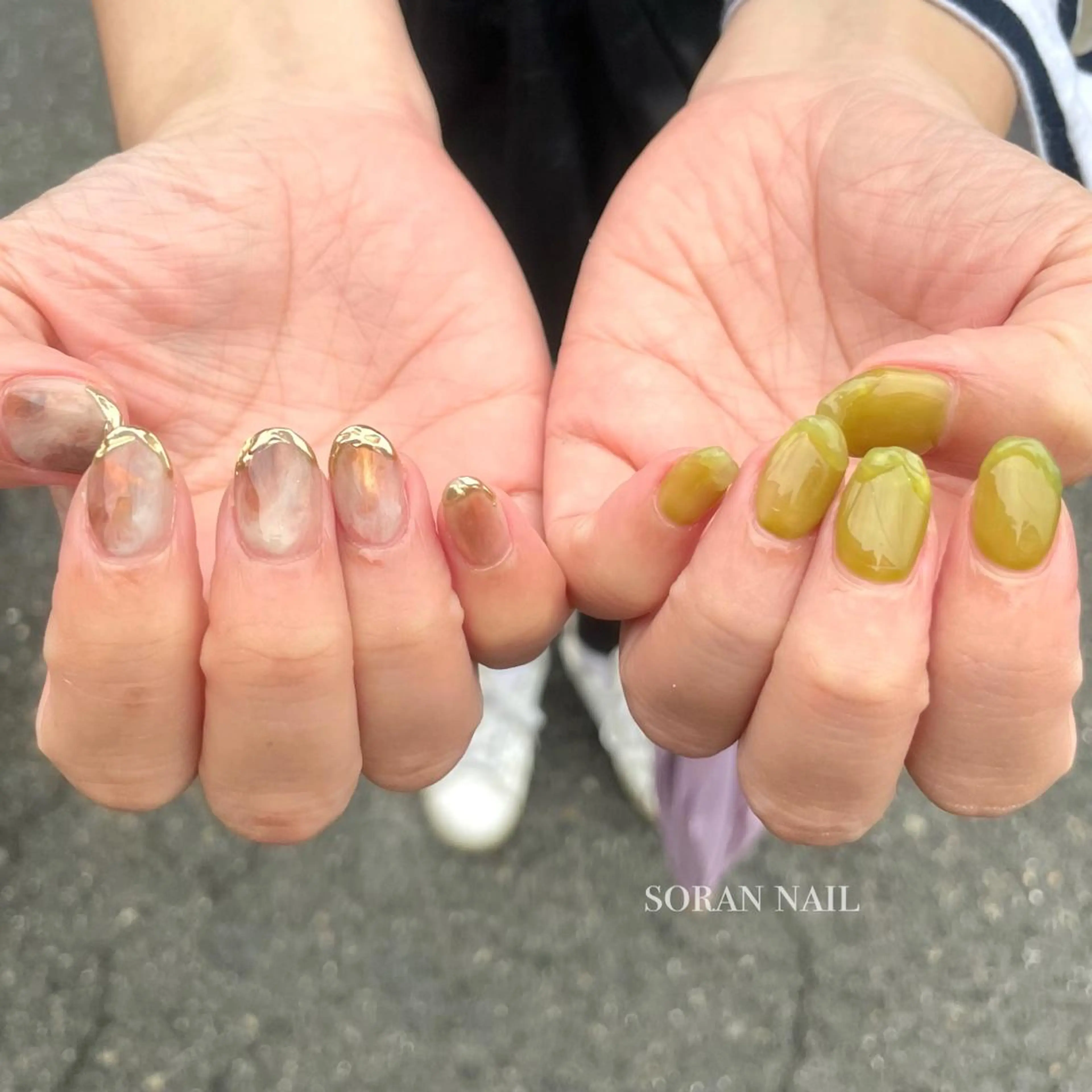 ネイル ハンドネイル soran nailのネイルデザイン