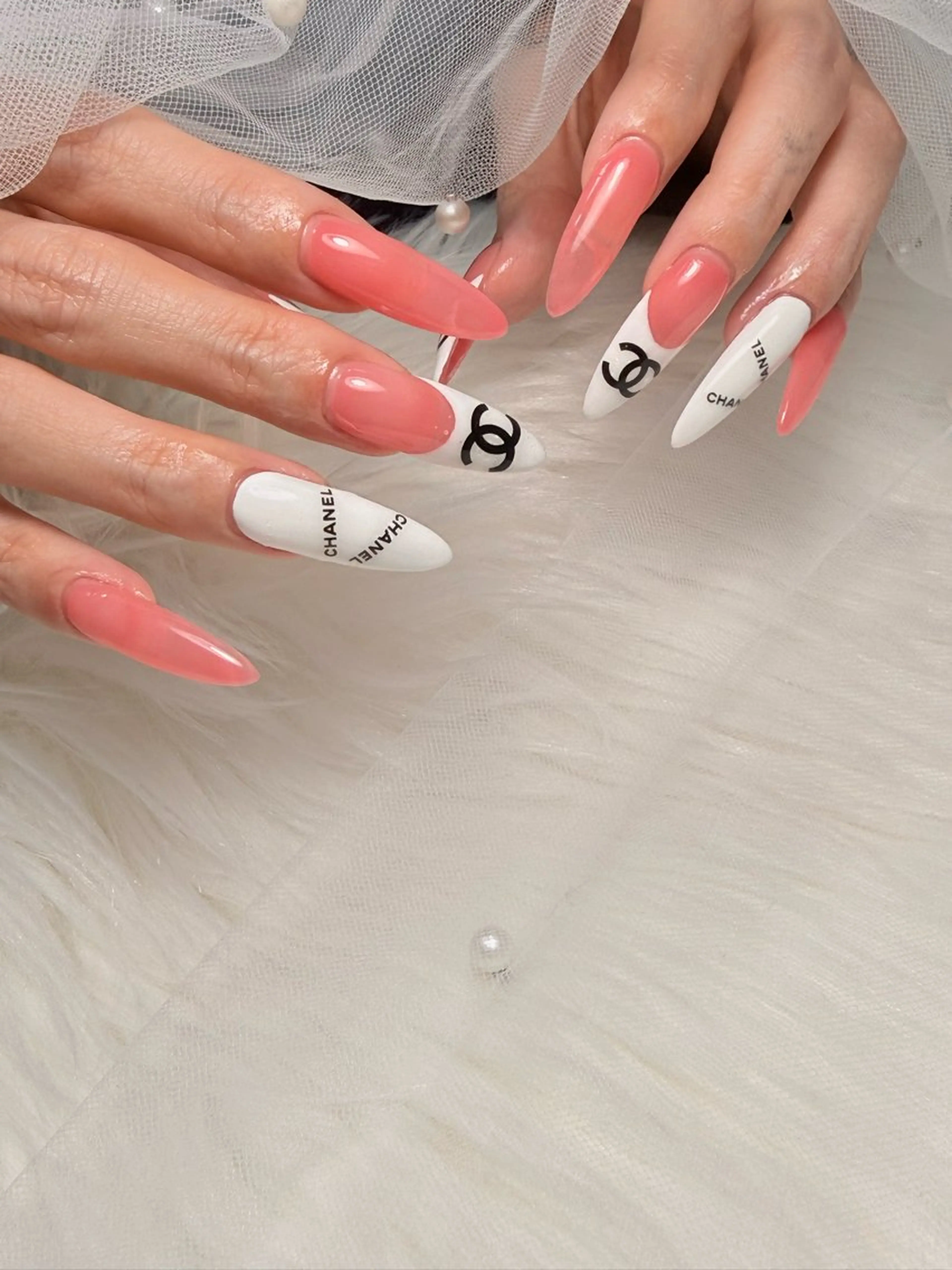 ロング ロング ハンドネイル 🌹Belle Nail🌹のネイルデザイン