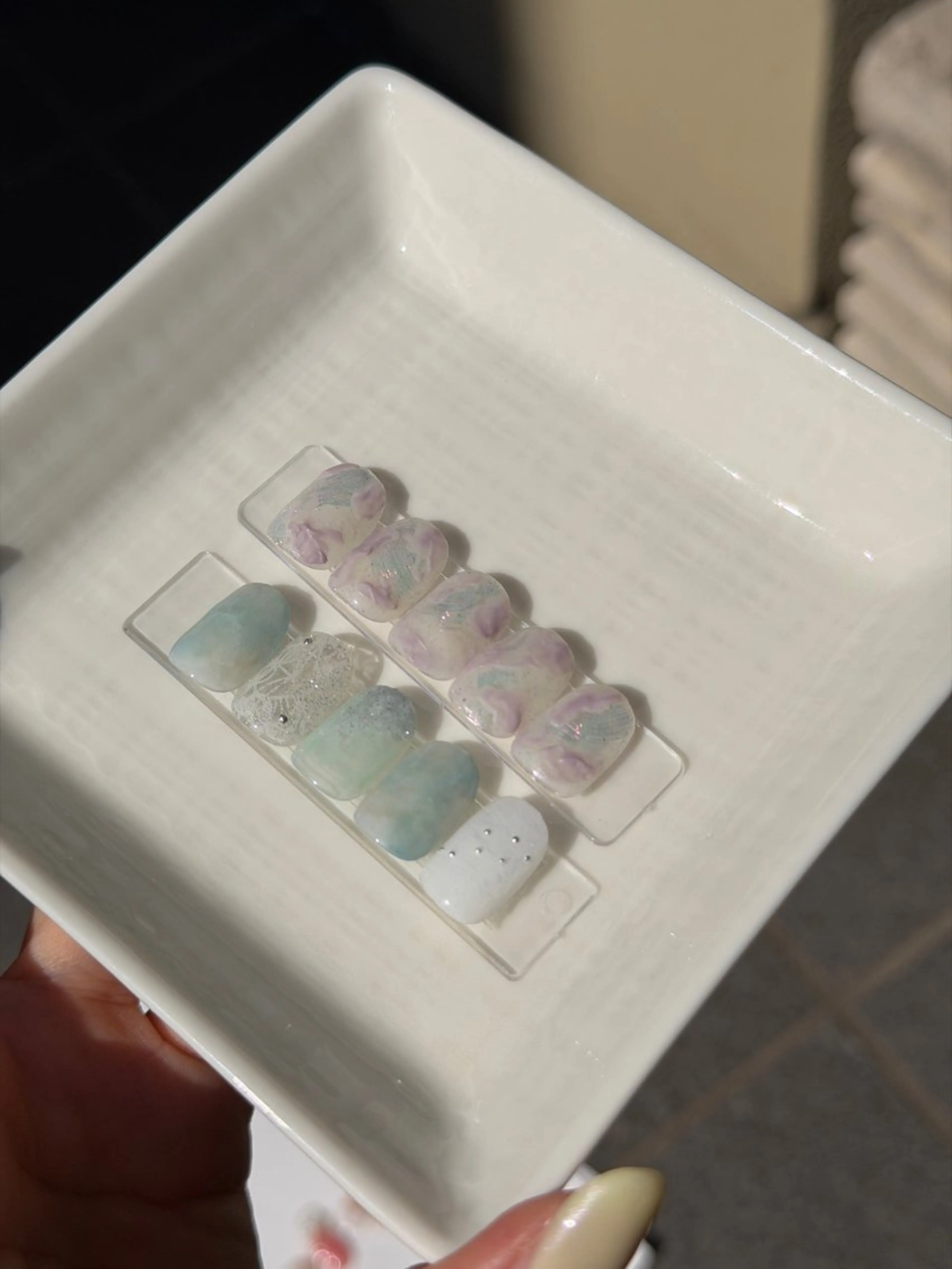 ネイル レース ニュアンスネイル ハンドネイル eri mielのネイルデザイン