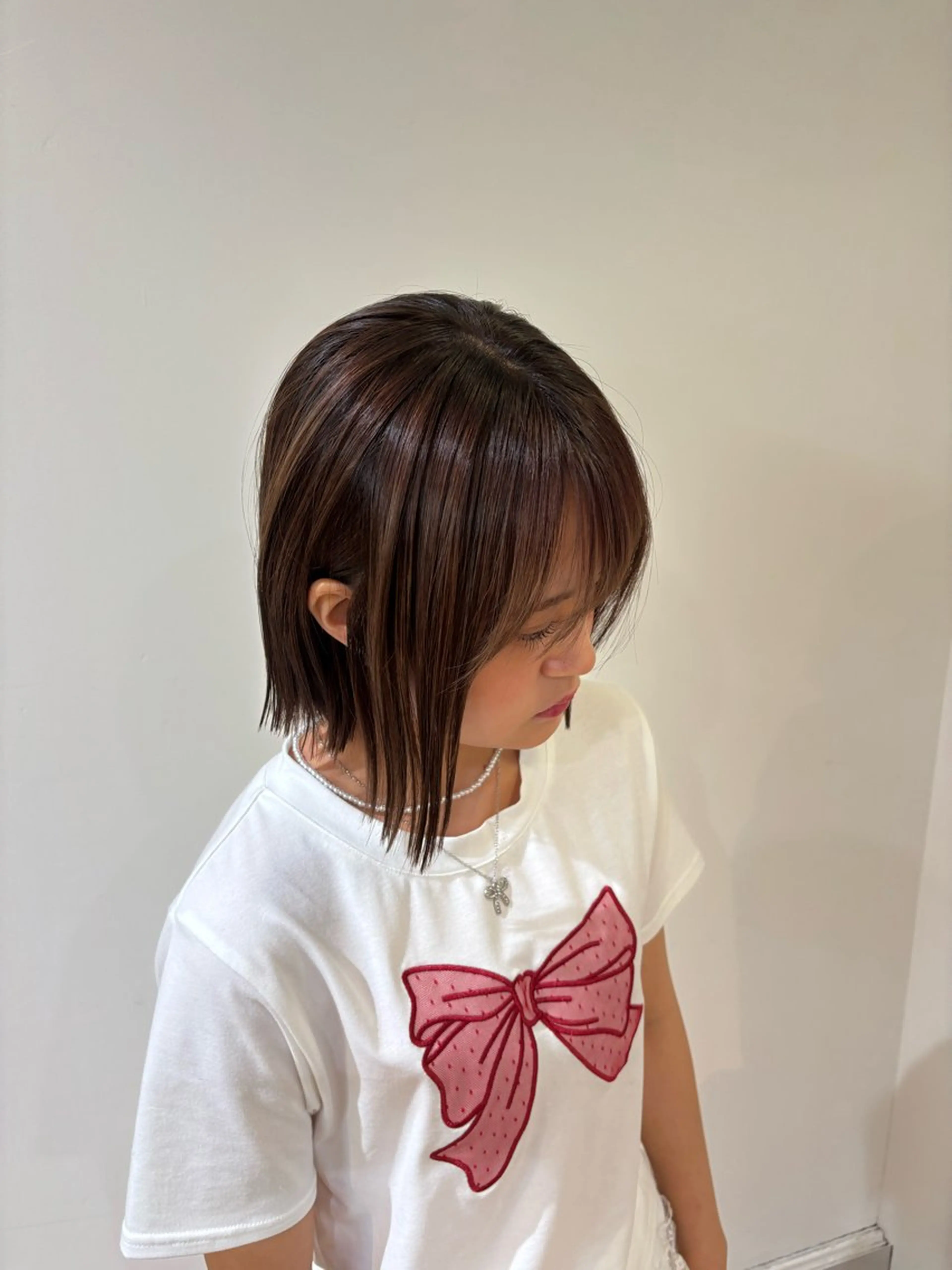 ショート ボブ 韓国風ヘア ロゼ 神田 雅春のヘアスタイル