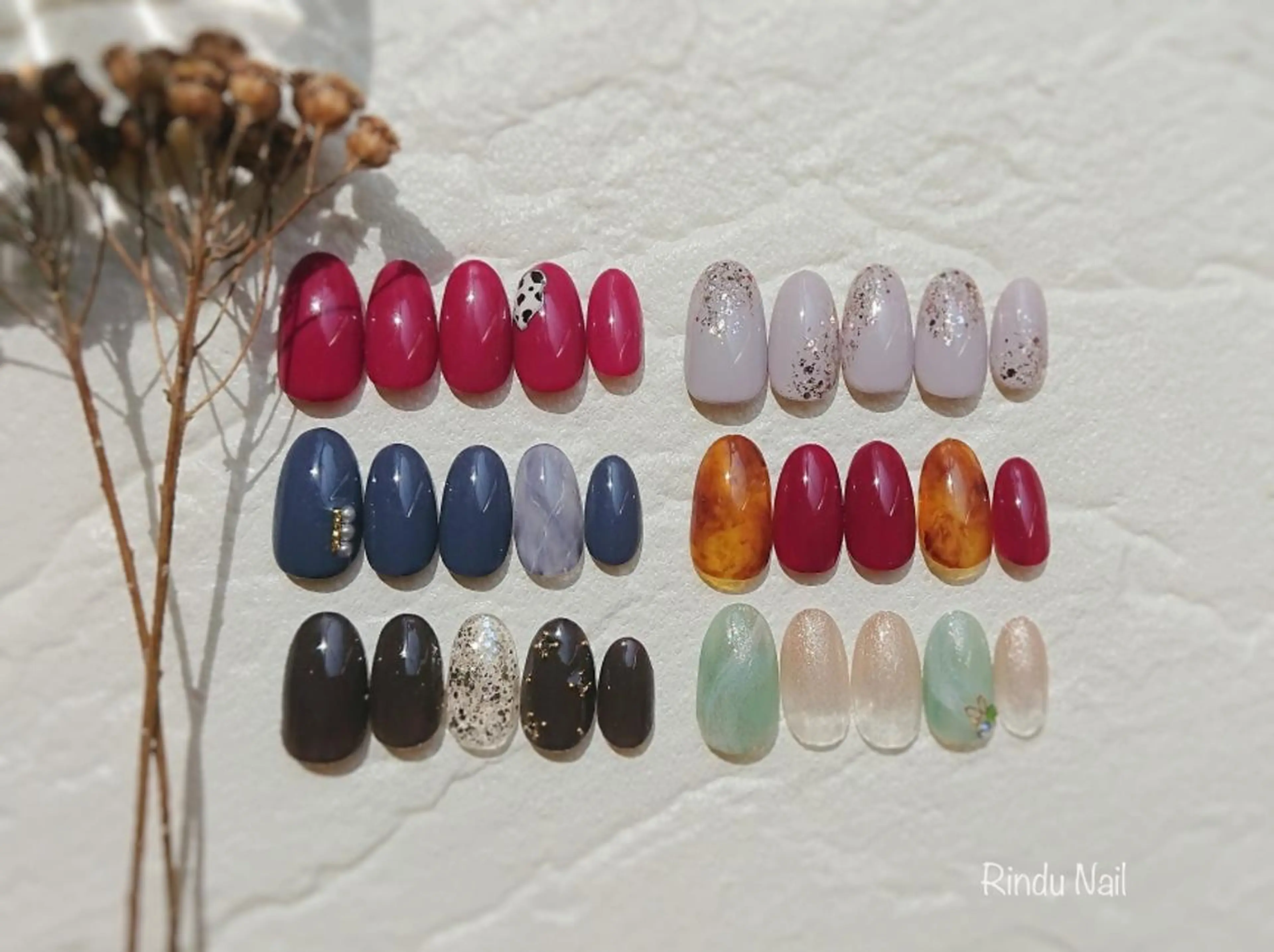 ネイル ハンドネイル Rindu Nail 名駅miniのネイルデザイン