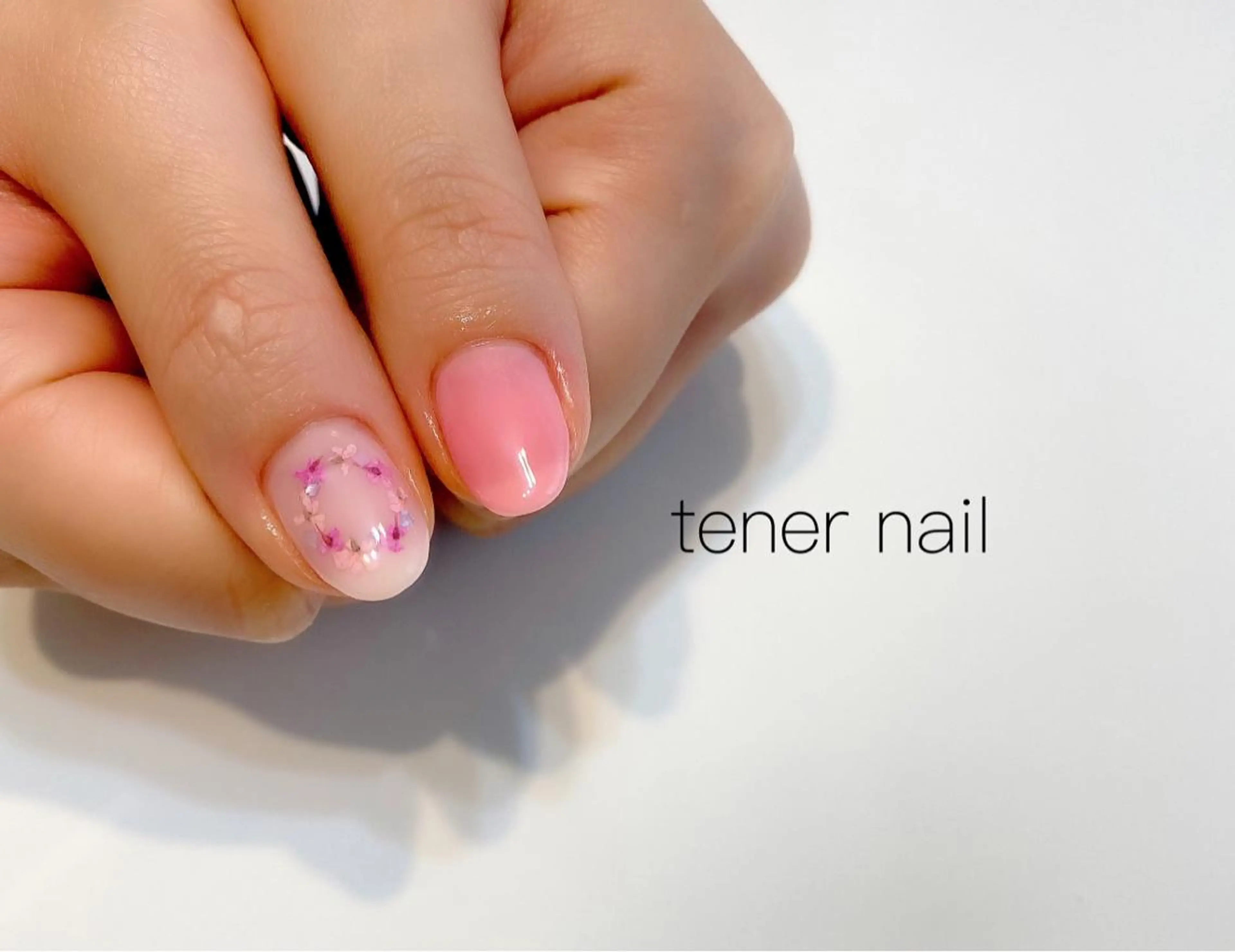 ネイル フラワーネイル テネルネイル tener nailのネイルデザイン